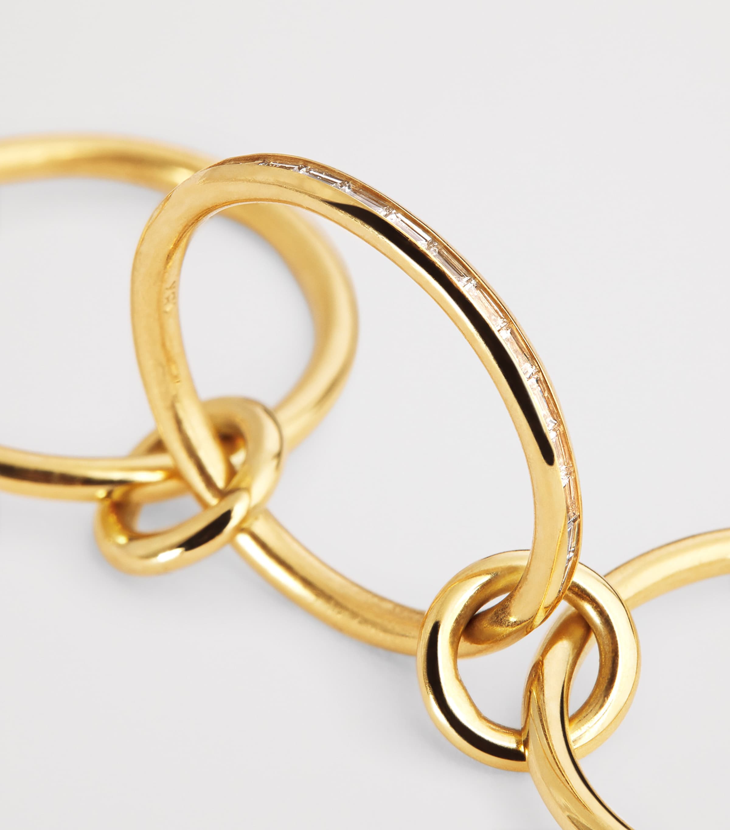 Yellow Gold and Diamond Kira Ring YELLOW GOLD Image 4