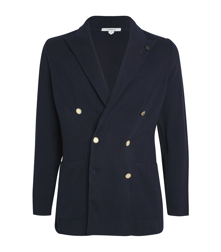 Cotton Double-Breasted Blazer 850 Image 1