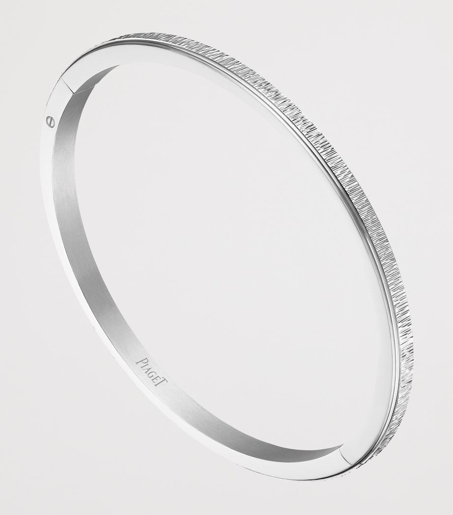 White Gold Possession Décor Palace Bangle WHITE GOLD Image 4