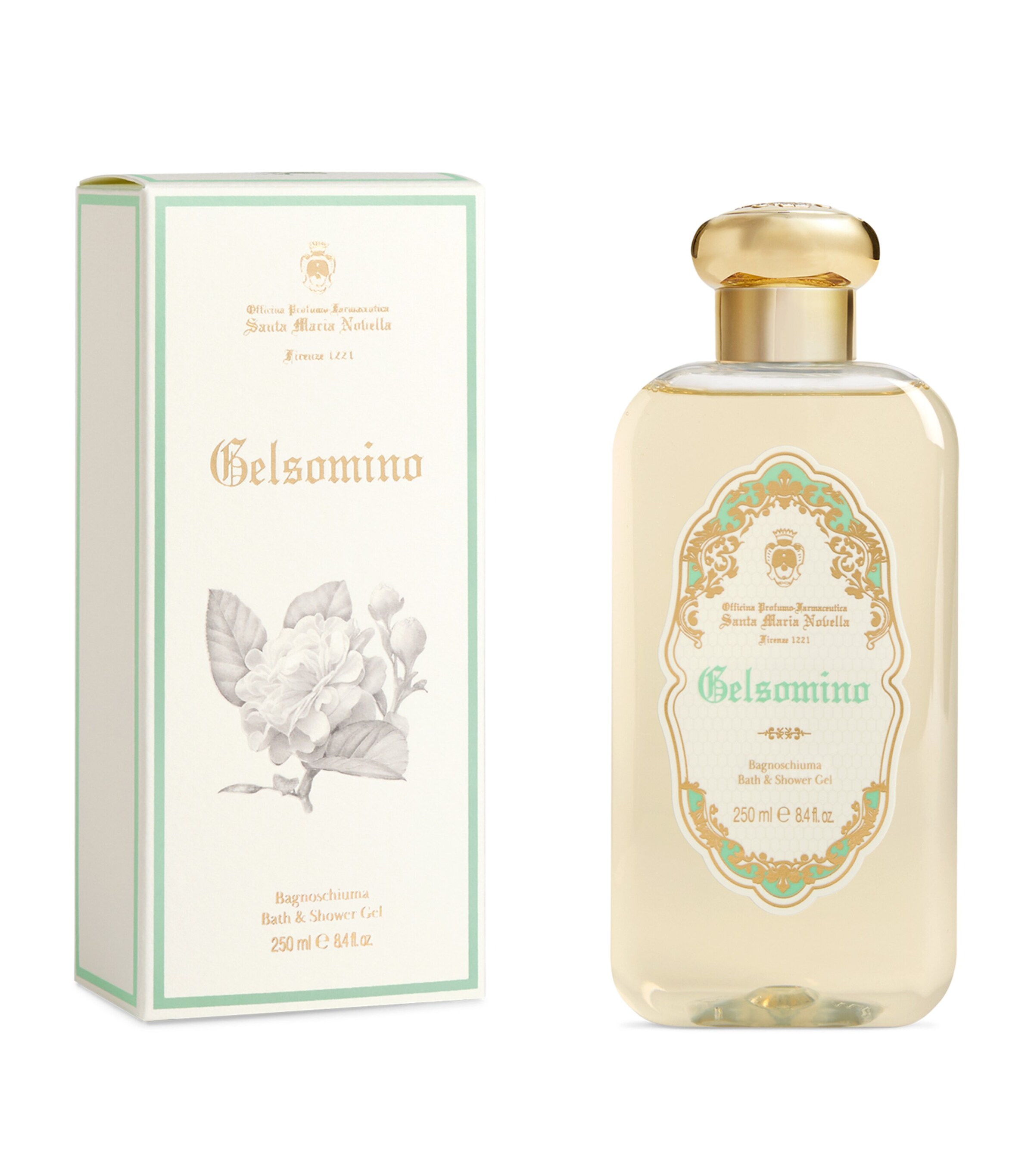 SANTA MARIA NOVELLA Gelsomino Bath Gel (250ml) Gelsomino Image 2