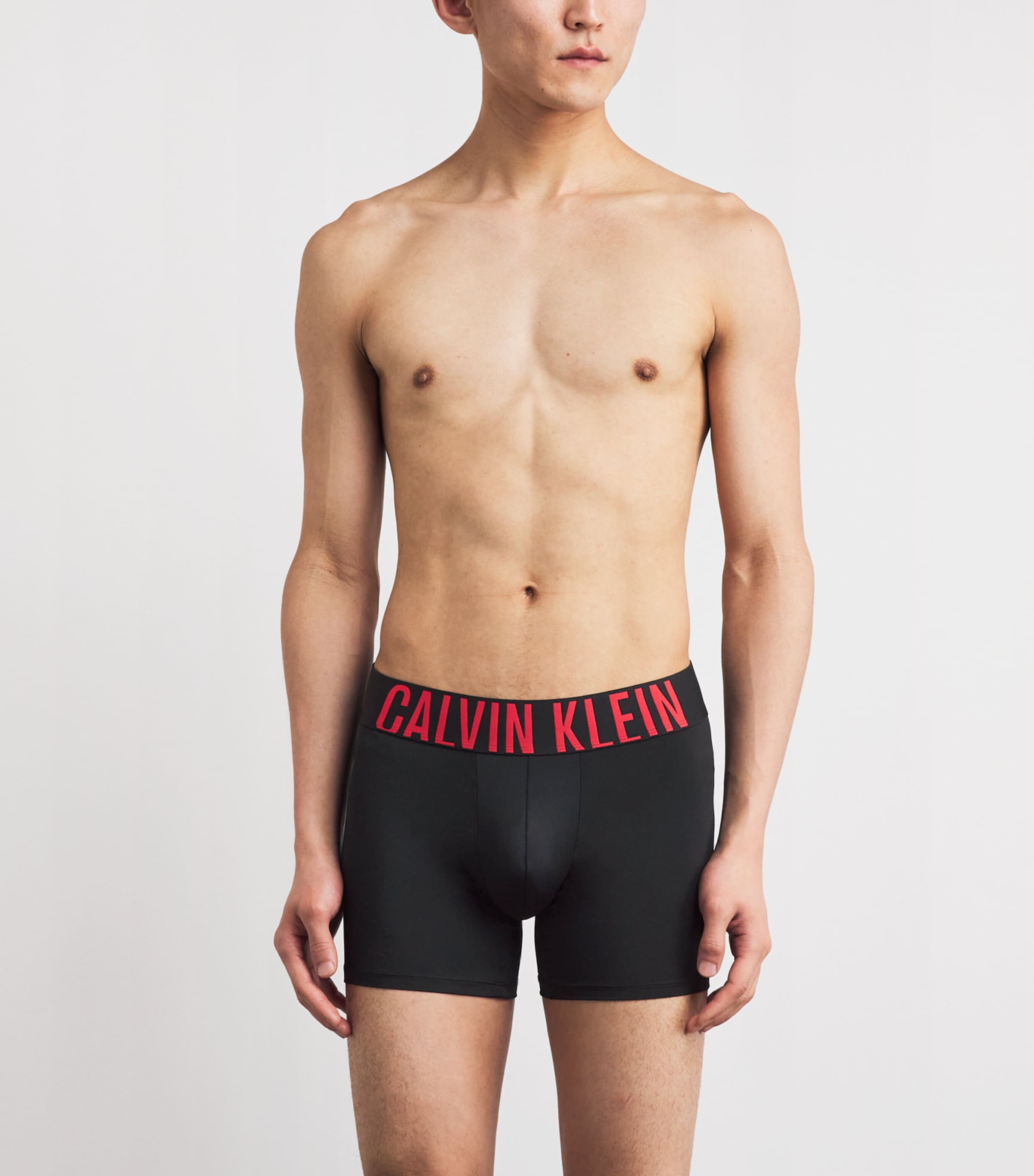 Calvin Klein Mens Cotton Stretch Intense Power Boxer Briefs (Pack of 3) Multi Image 2