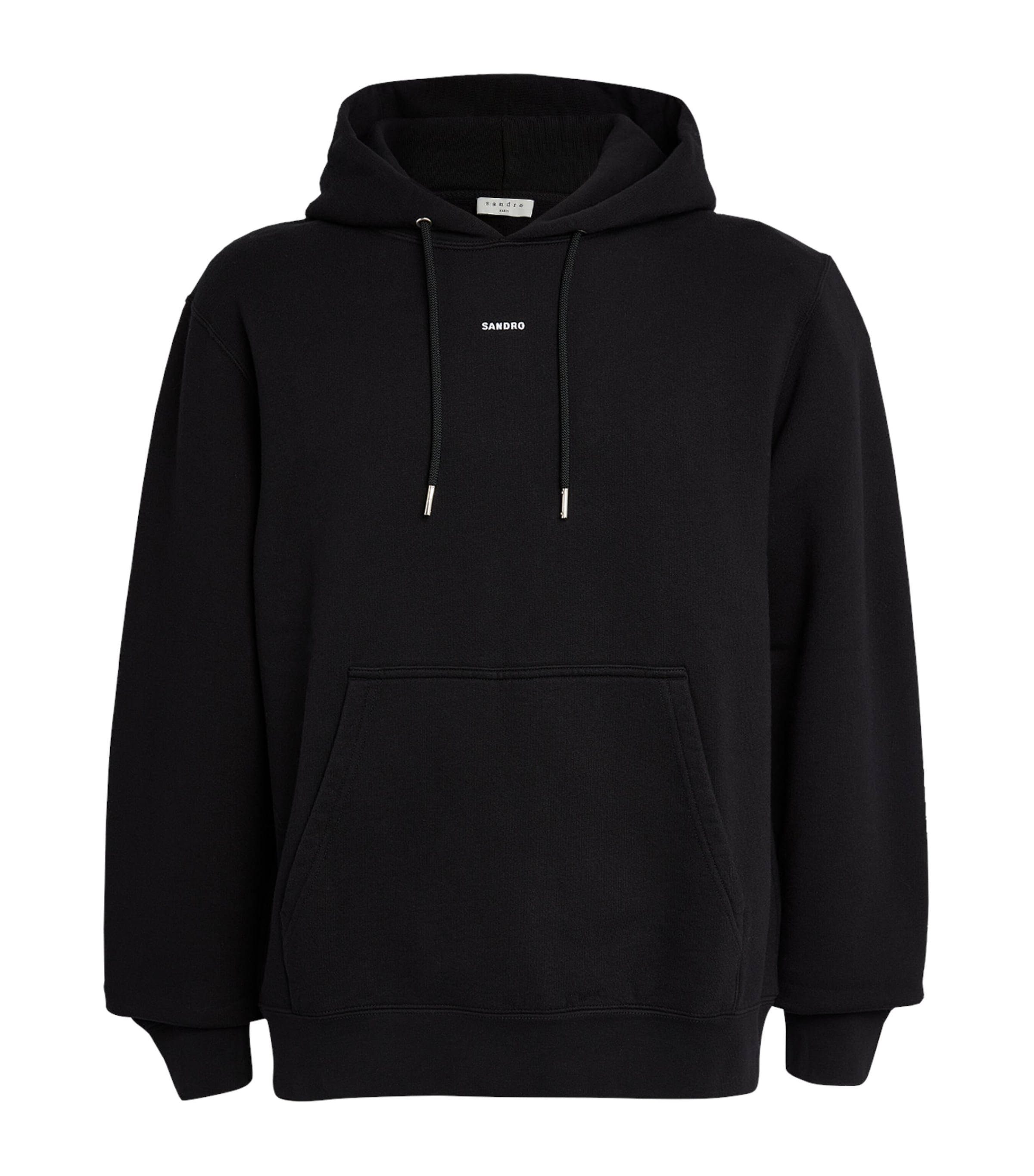 Sandro Paris Logo Hoodie | Men Clothing | Knitwear | Jumpers | Designers | Sandro Paris