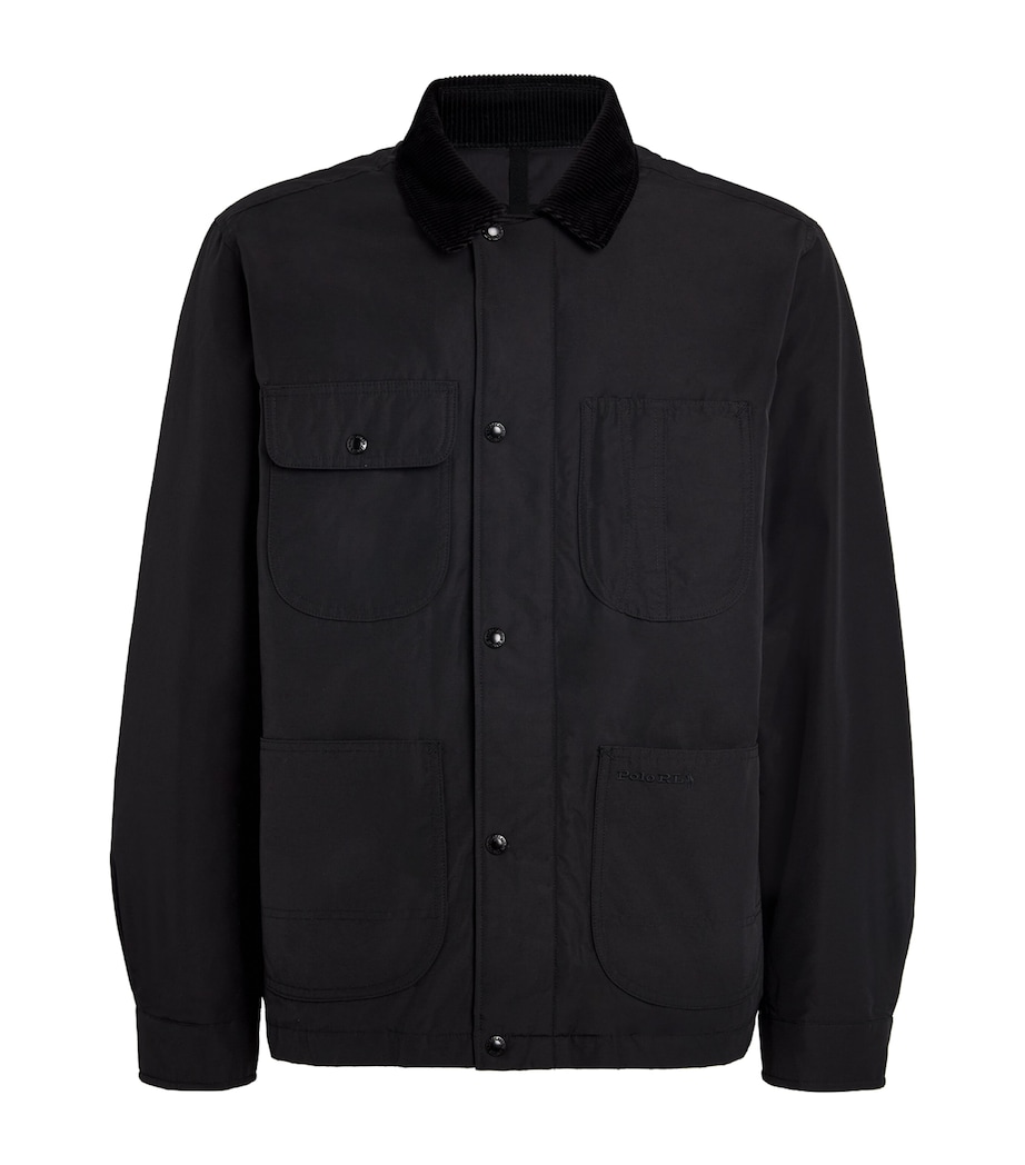 Elsdon Down Utility Jacket BLACK Image 1