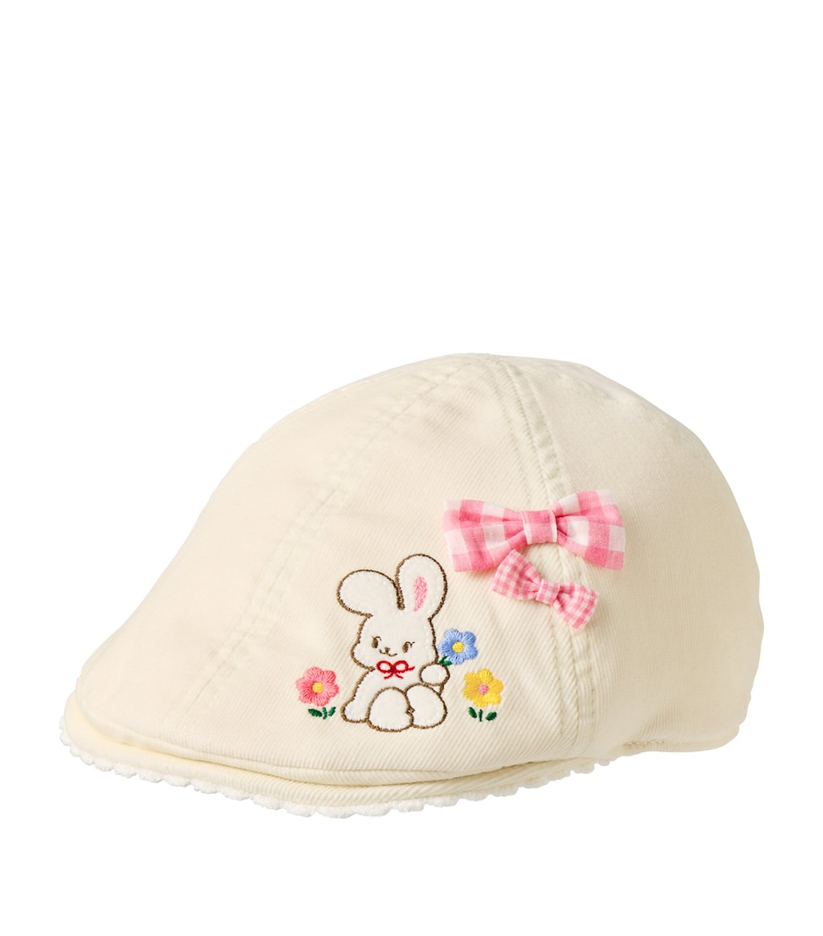 Miki House Cotton Bunny Flat Cap Image 1