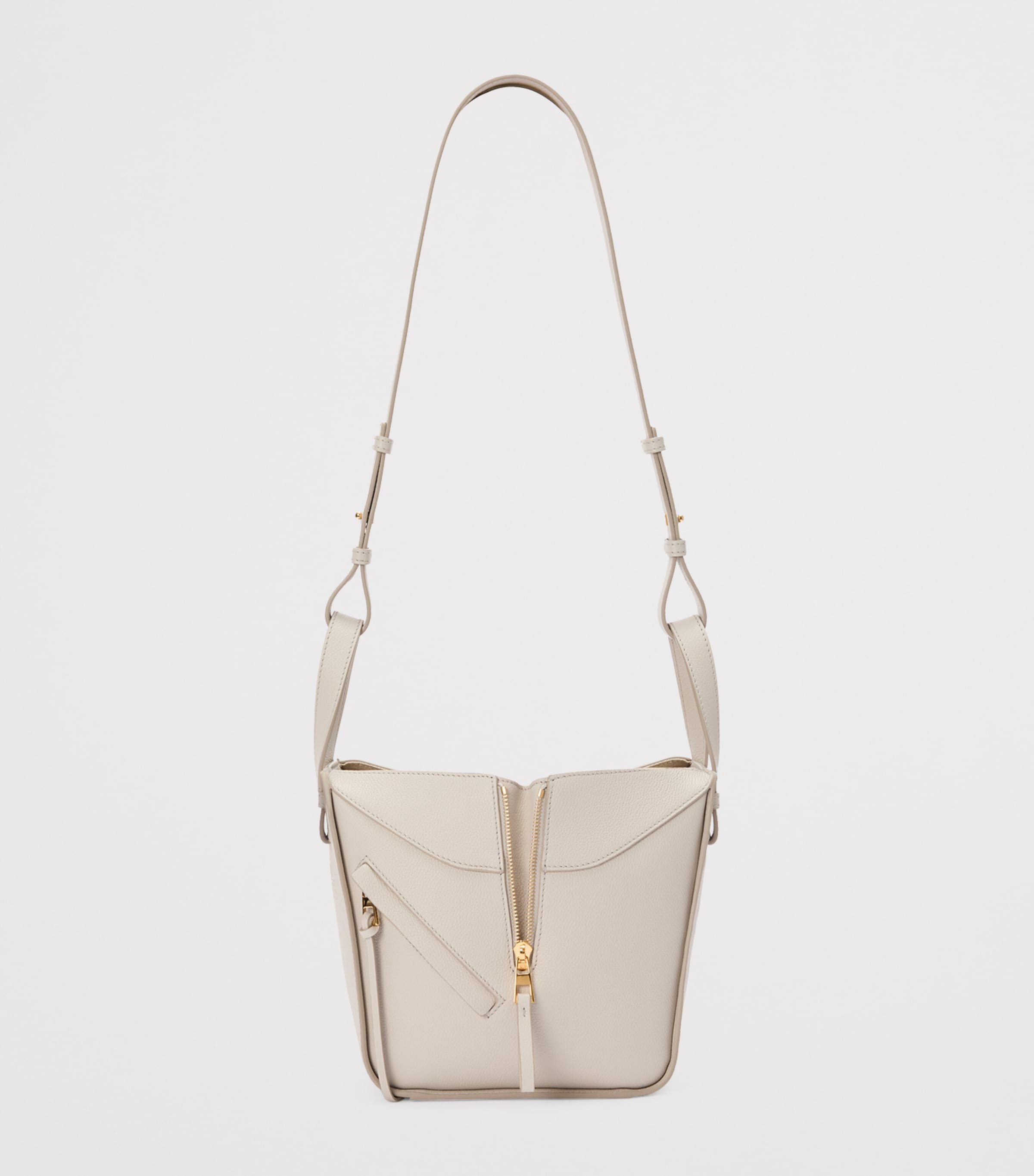 Leather Hammock Top-Handle Bag LIGHT GHOST Image 5