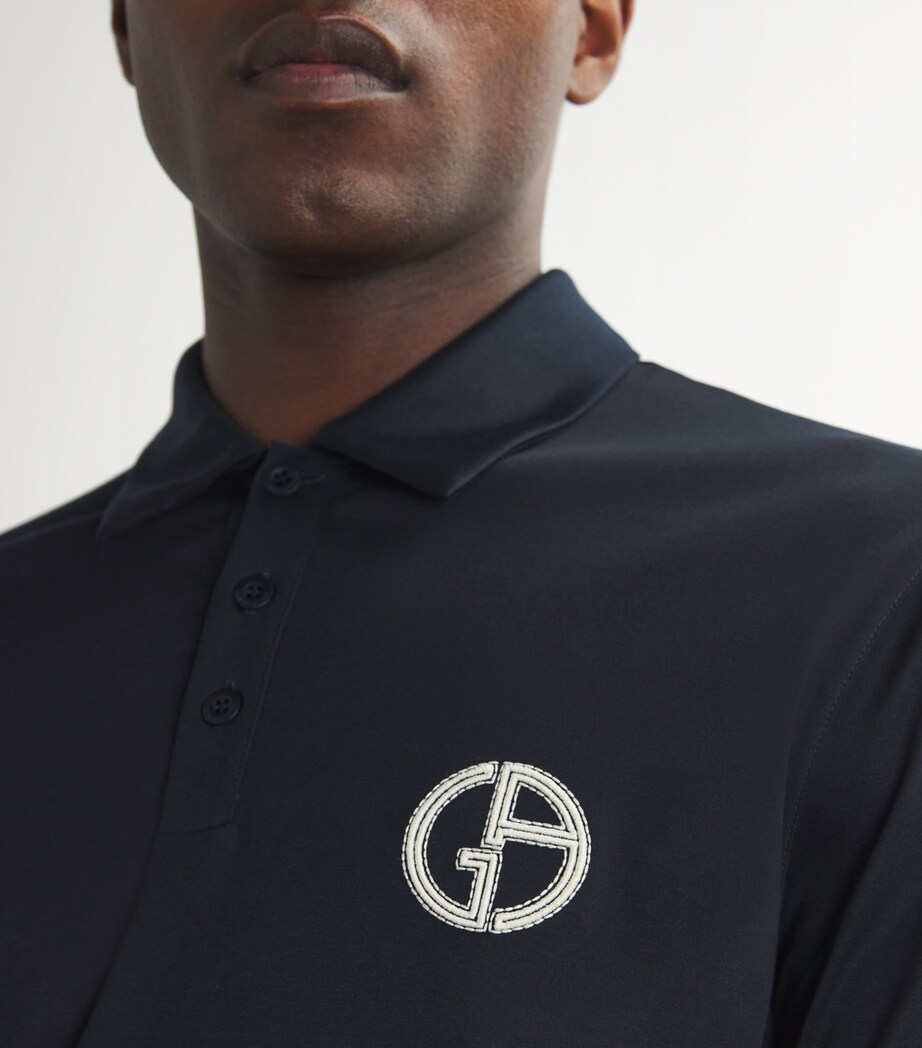 Cotton Interlock Polo Shirt UB100 Image 5