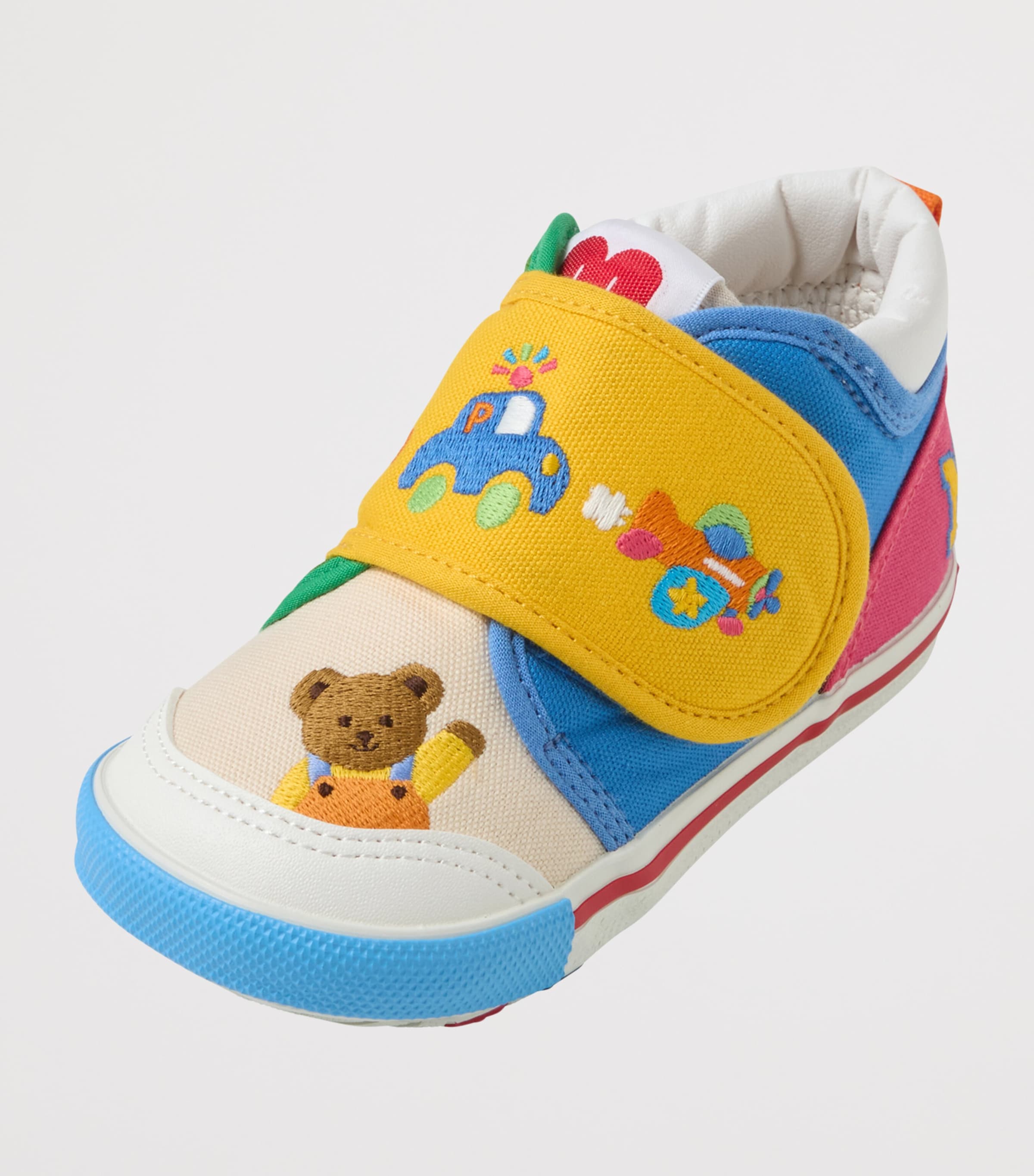 Miki House Cotton Embroidered Sneakers Image 4