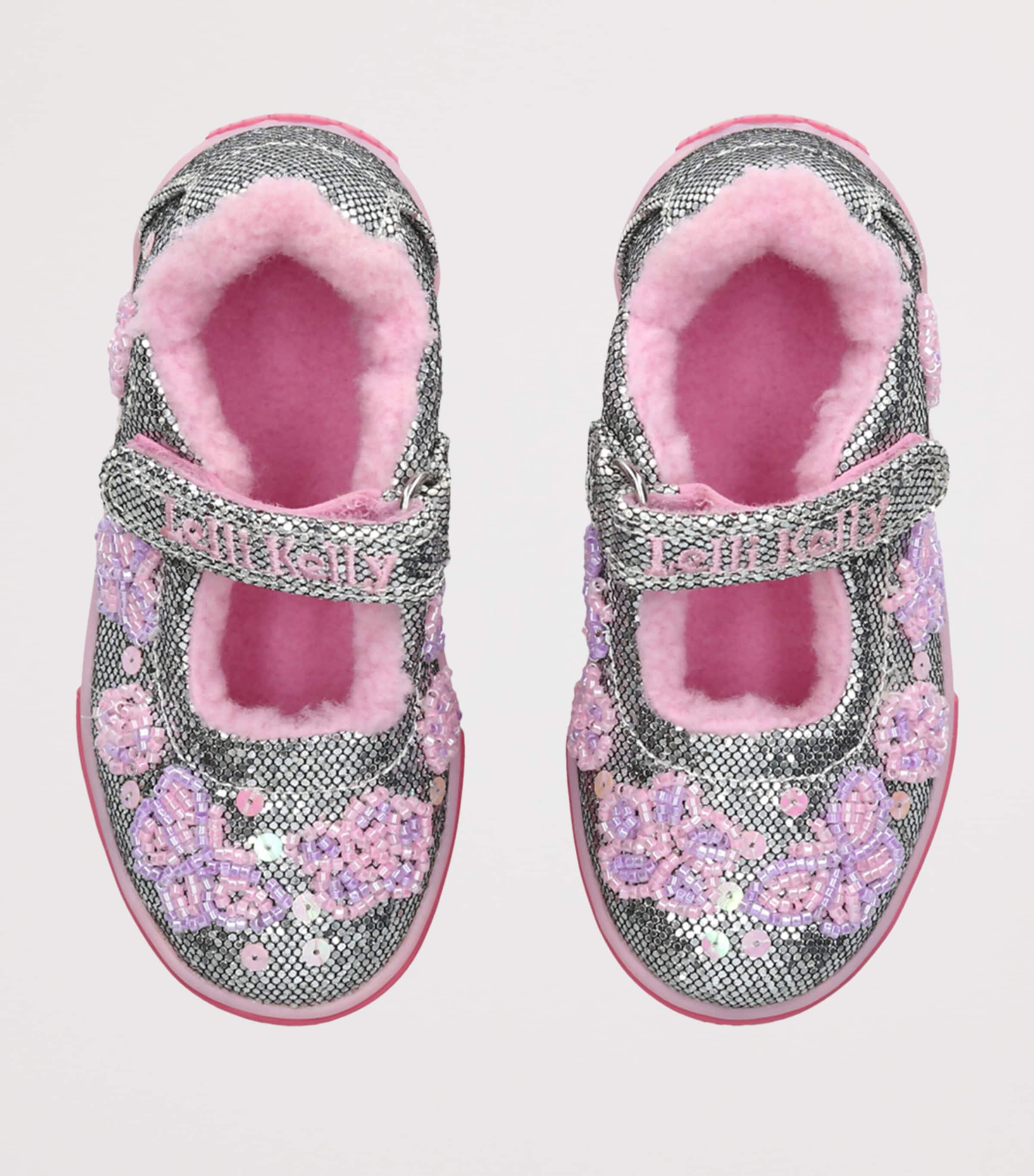 Embellished Taylor Dolly Shoes SILVER Image 4