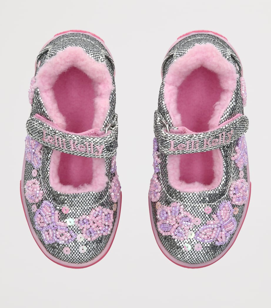 Embellished Taylor Dolly Shoes SILVER Image 4