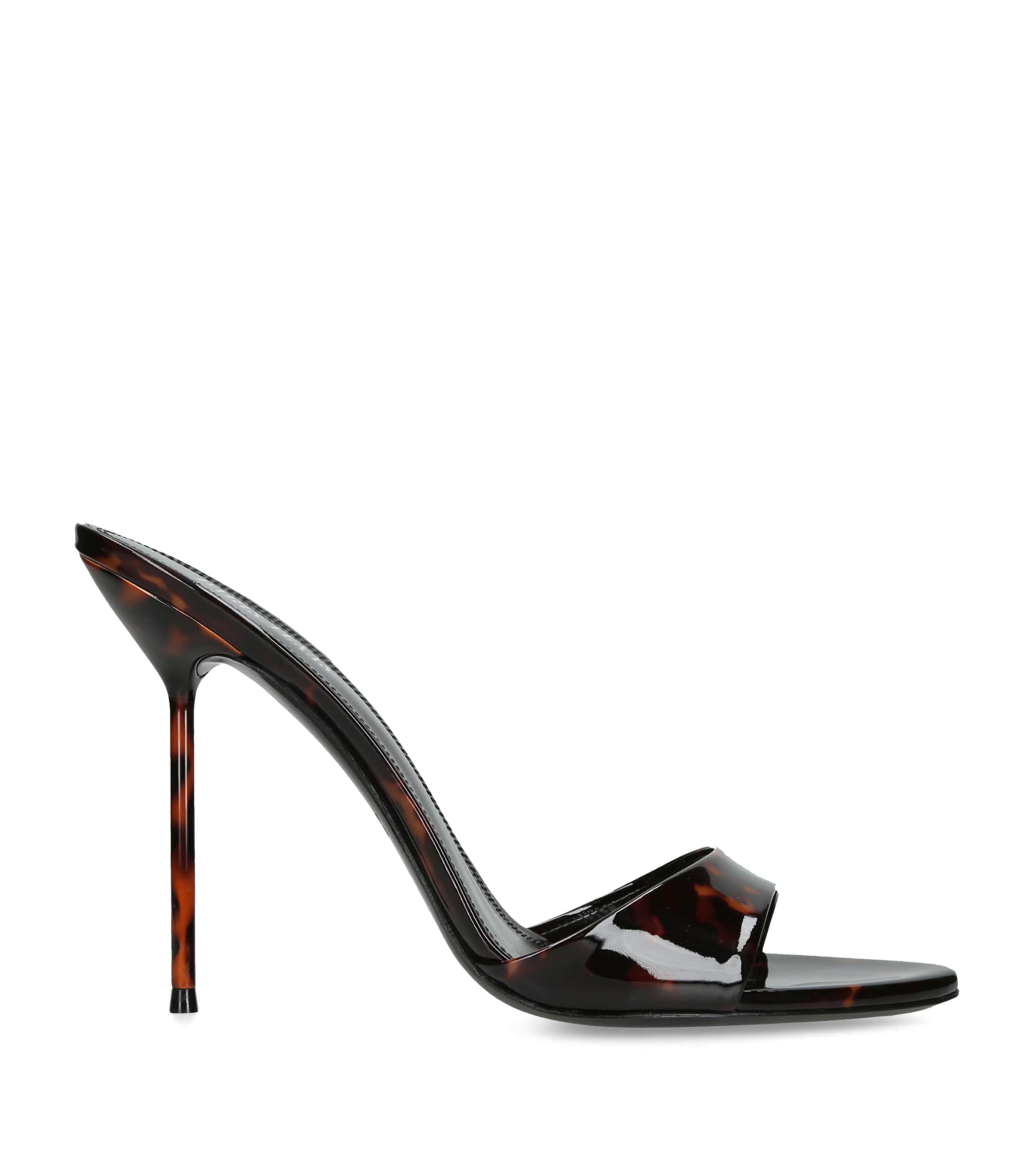 Paris Texas Patent Leather Lidia Mules 105 Dk.brn Com Image 1