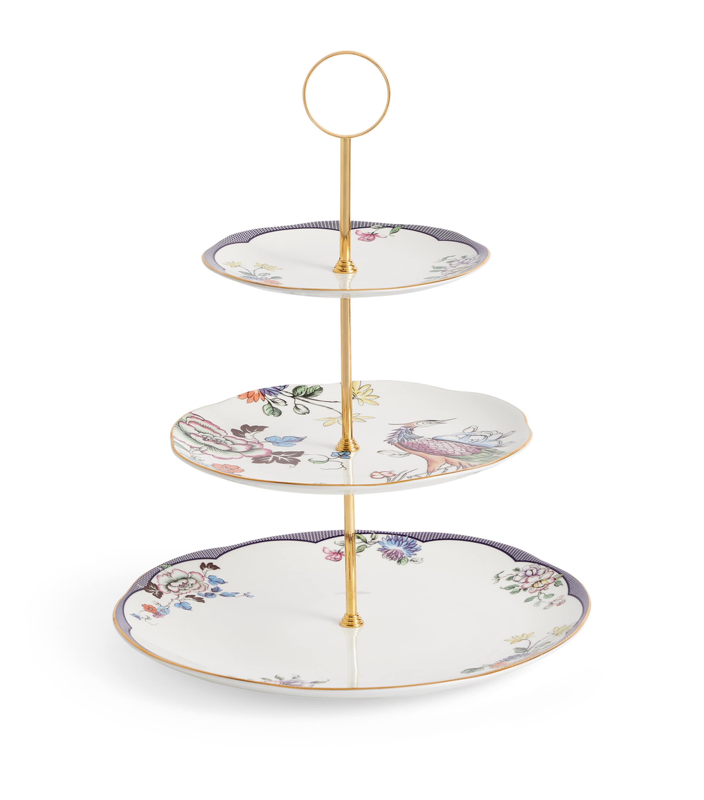 Shop Wedgwood Fortune 3-tier Cake Stand