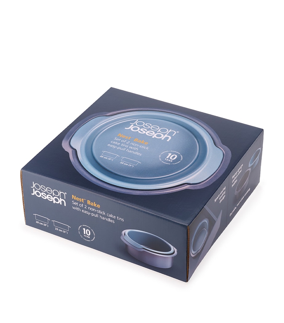 Set of 2 Non-Stick Nest Round Cake Tins BLUE Image 8