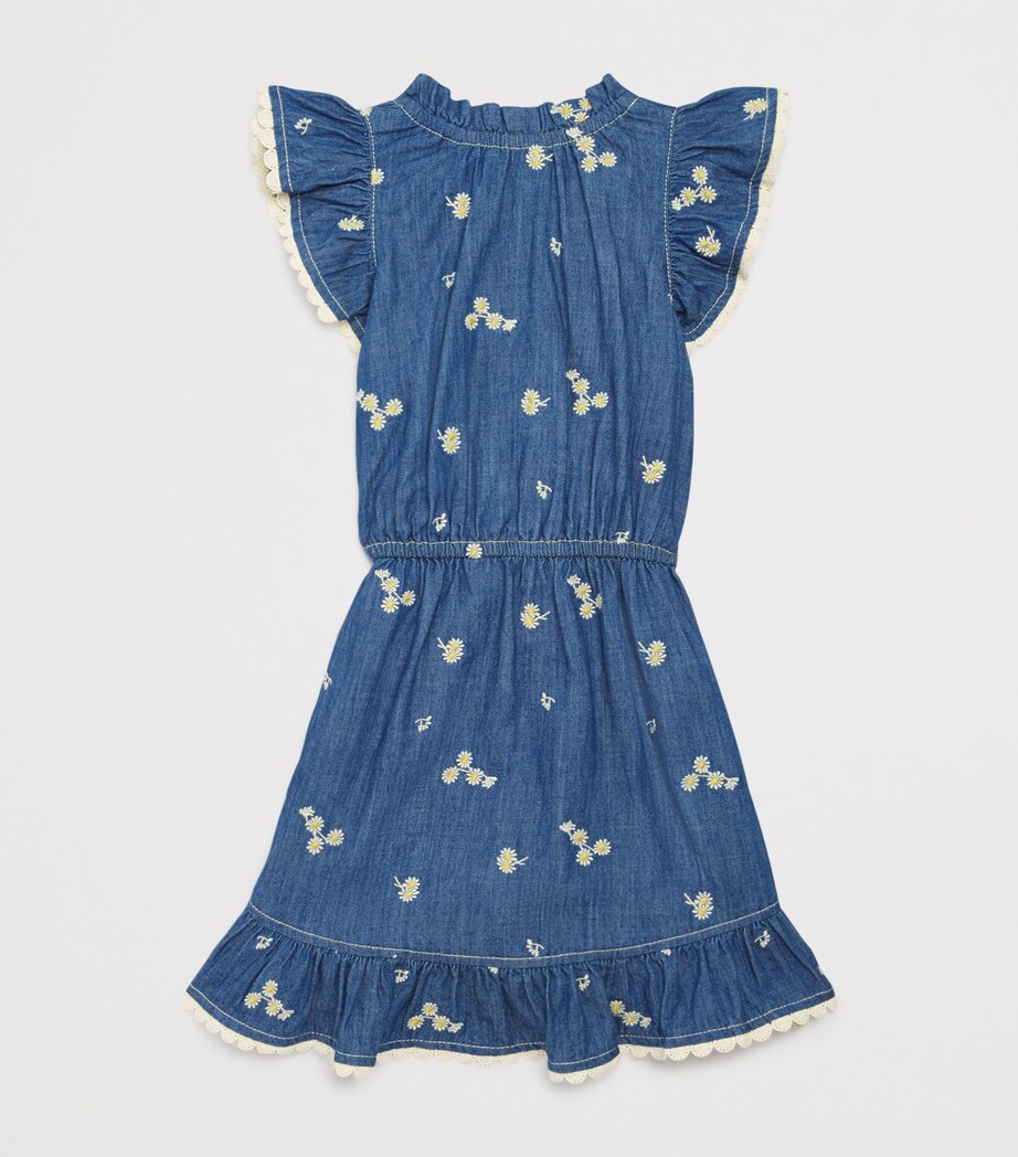 Lucky Denim Flip Dress (2-12 Years) DAISY Image 2