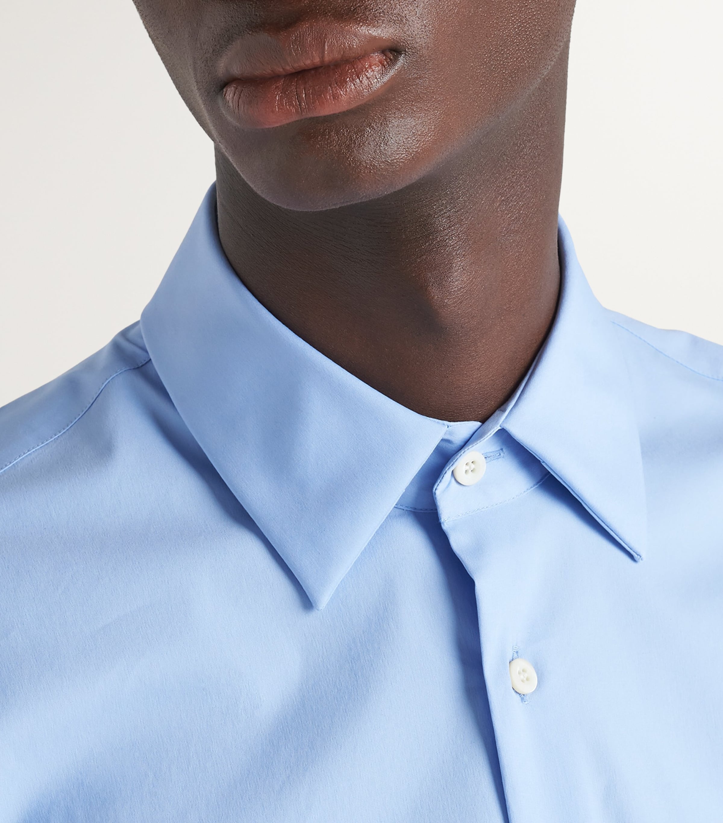 Stretch-Cotton Shirt F0012 Image 5