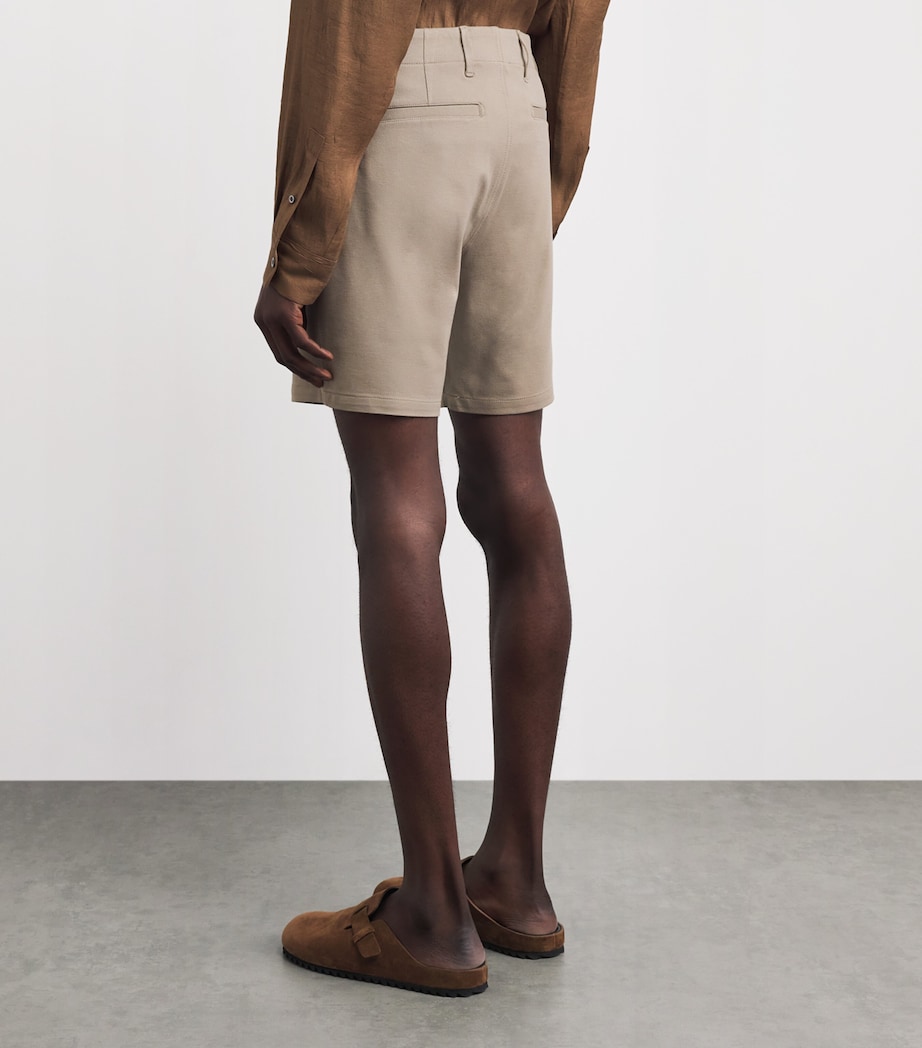 PAIGE Mens Rickson Shorts Warm Birch Image 5