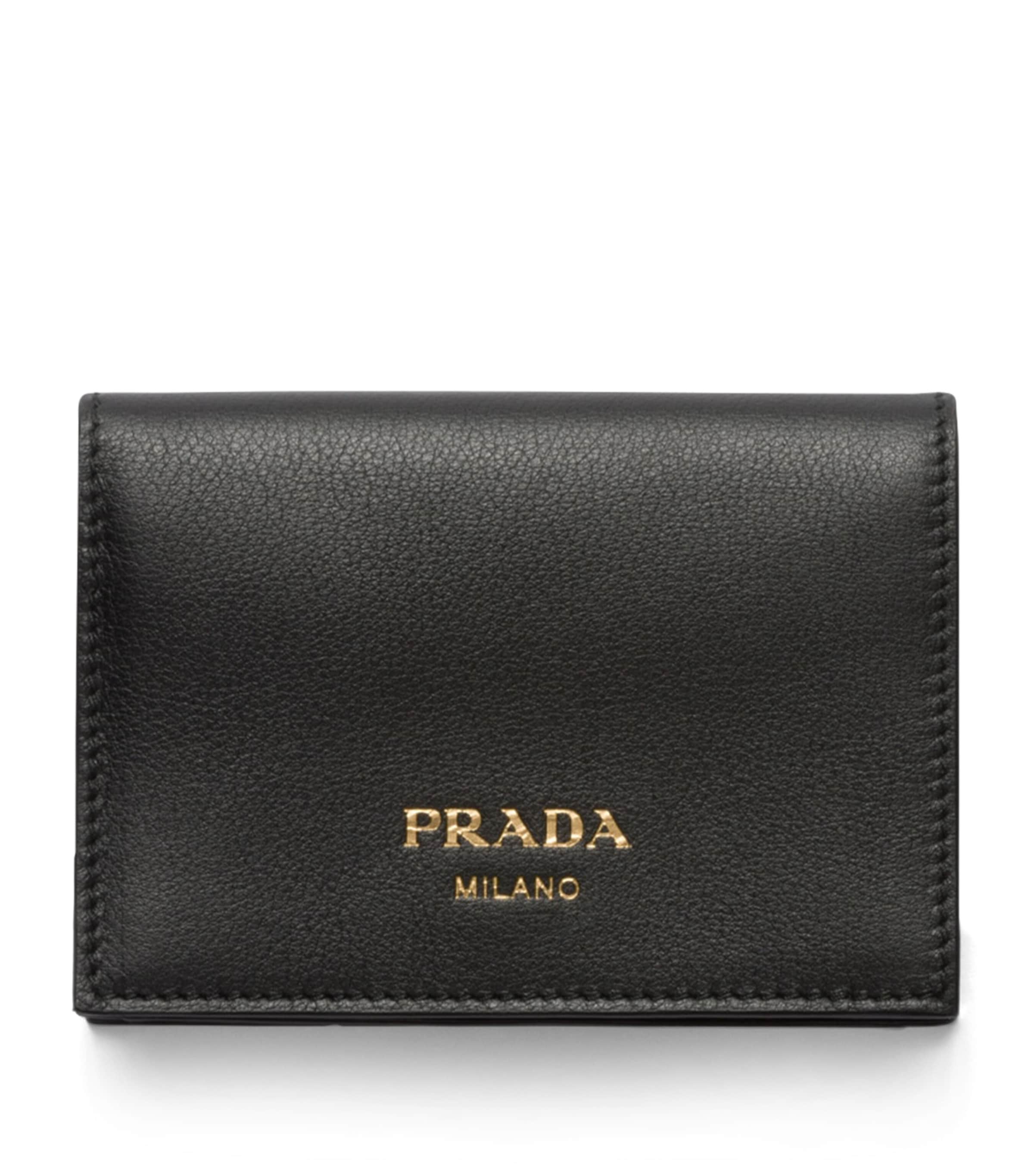 財布・小物その他 PRADA WALLET (1NR025QHH F0002) Prada Small Leather Wallet | Harrods DE