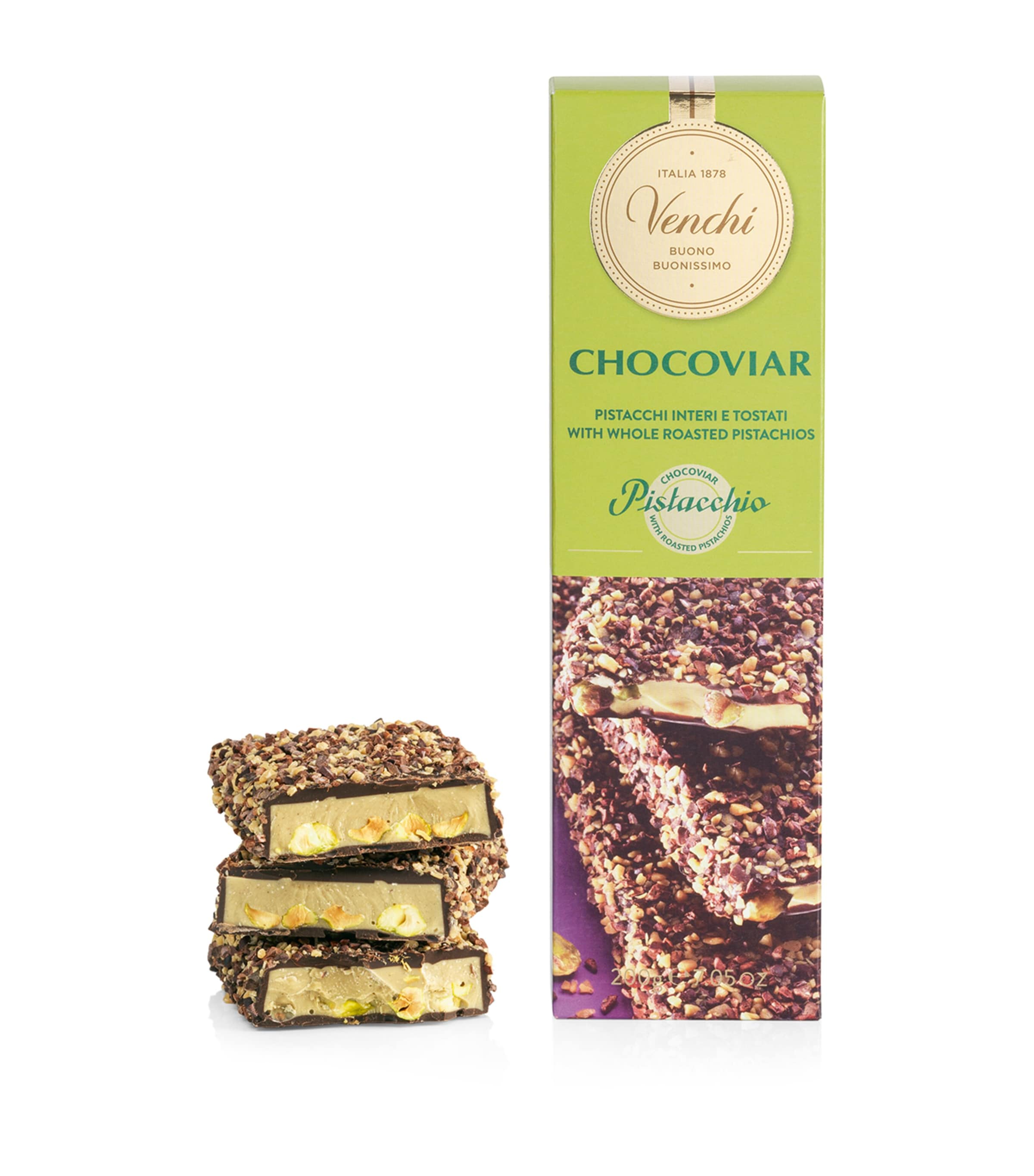 Chocoviar Pistachio Soft Bar (200g) NO COLOUR Image 1