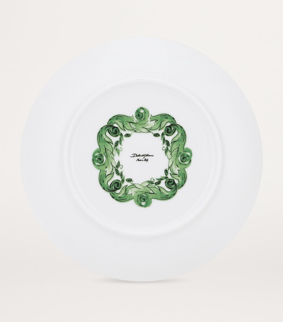 Set of 2 Dessert Plates (19cm) UV001-VERDE MAIOLICA Image 4
