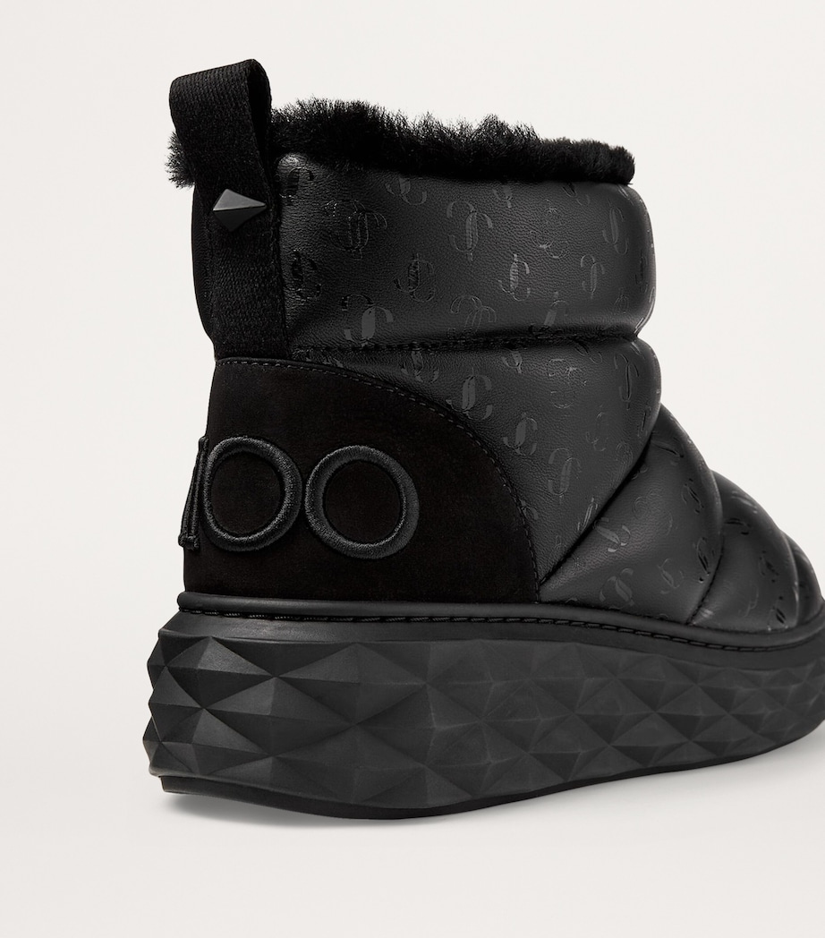 Xan Embellished Snow Boots V BLACK MIX Image 5