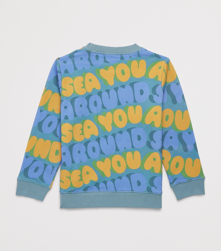 Stella McCartney Kids Slogan Sweatshirt (2-14 Years) Image 2