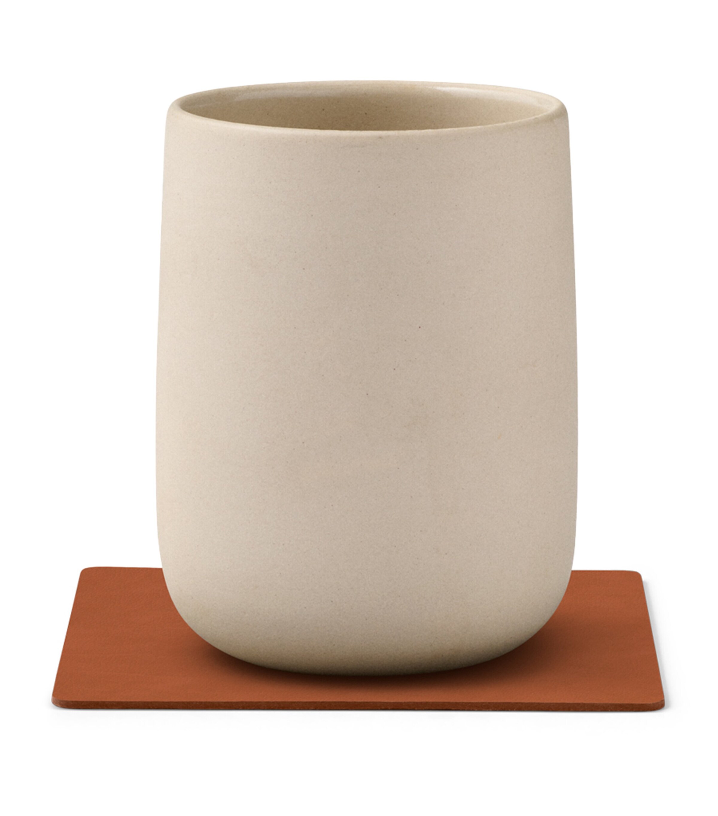 LIND DNA Square Nupo Coasters (Set of 4) Orange Image 2