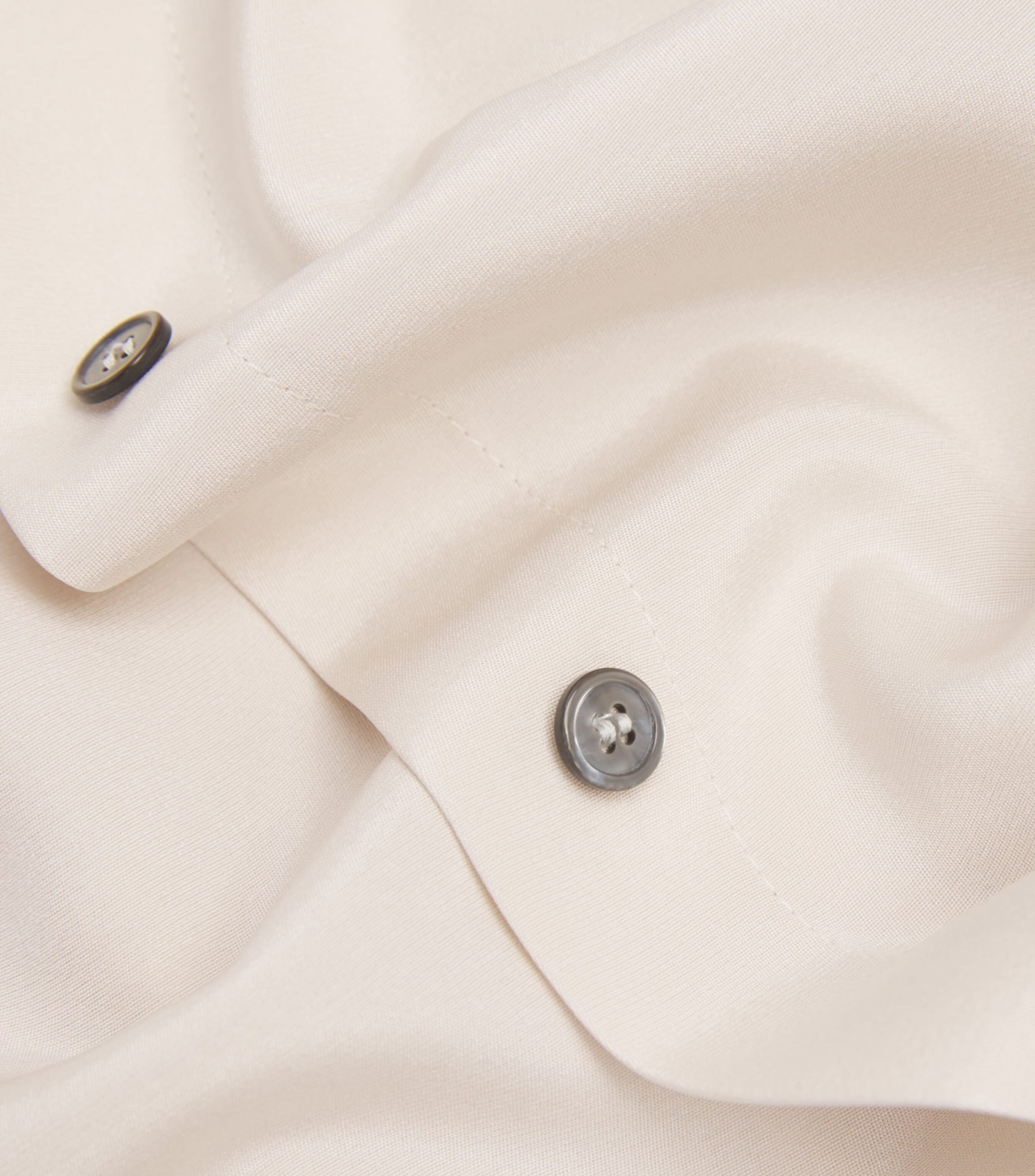 Silk-Blend Shirt Jacket OPTICAL WHITE Image 5