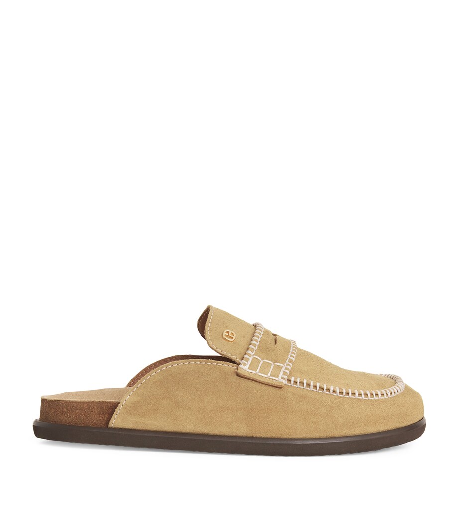 Suede Mules TAUPE Image 1
