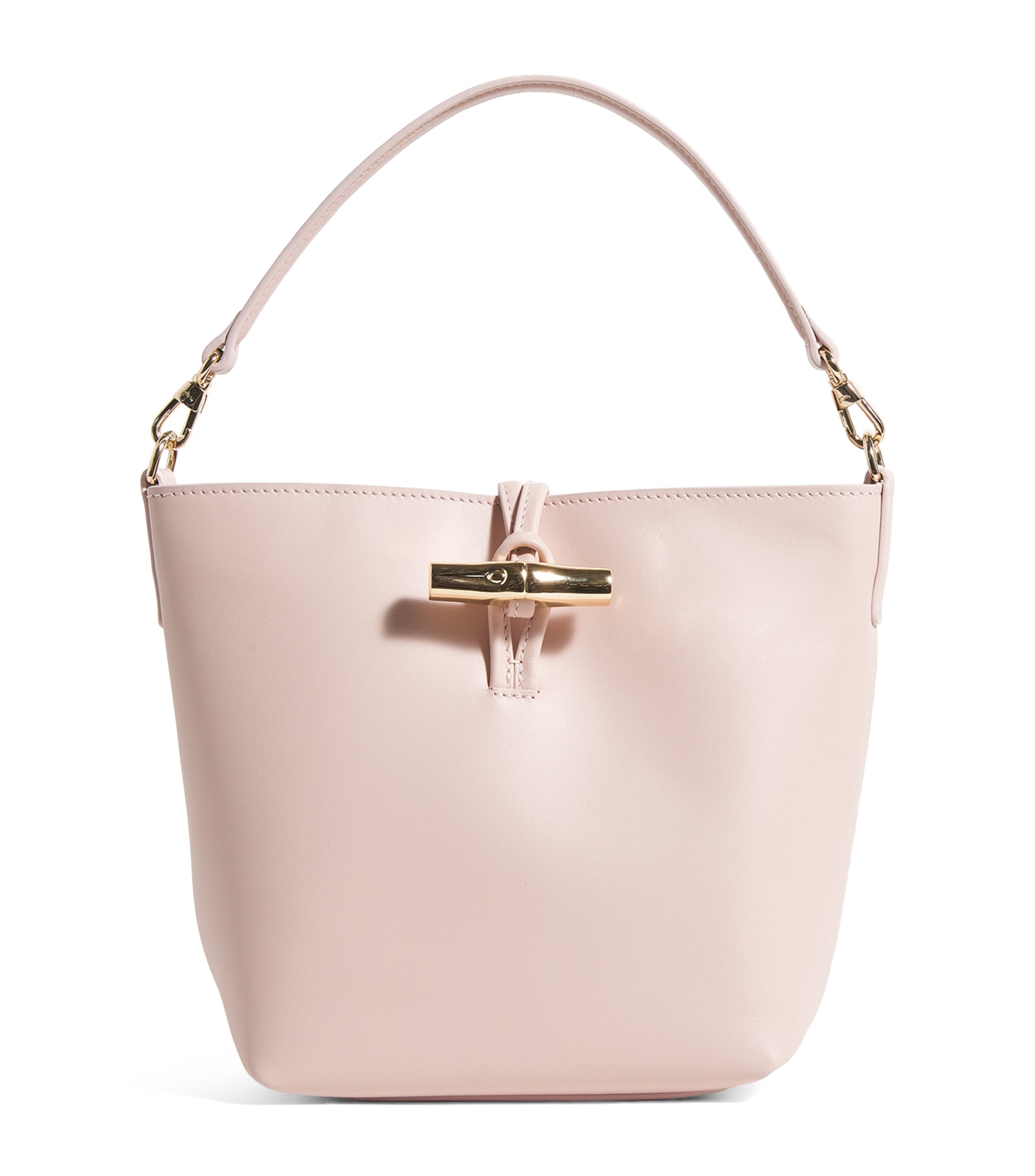 Longchamp Extra Small Leather Le Roseau Cross-Body Bag Petal Pink Image 1