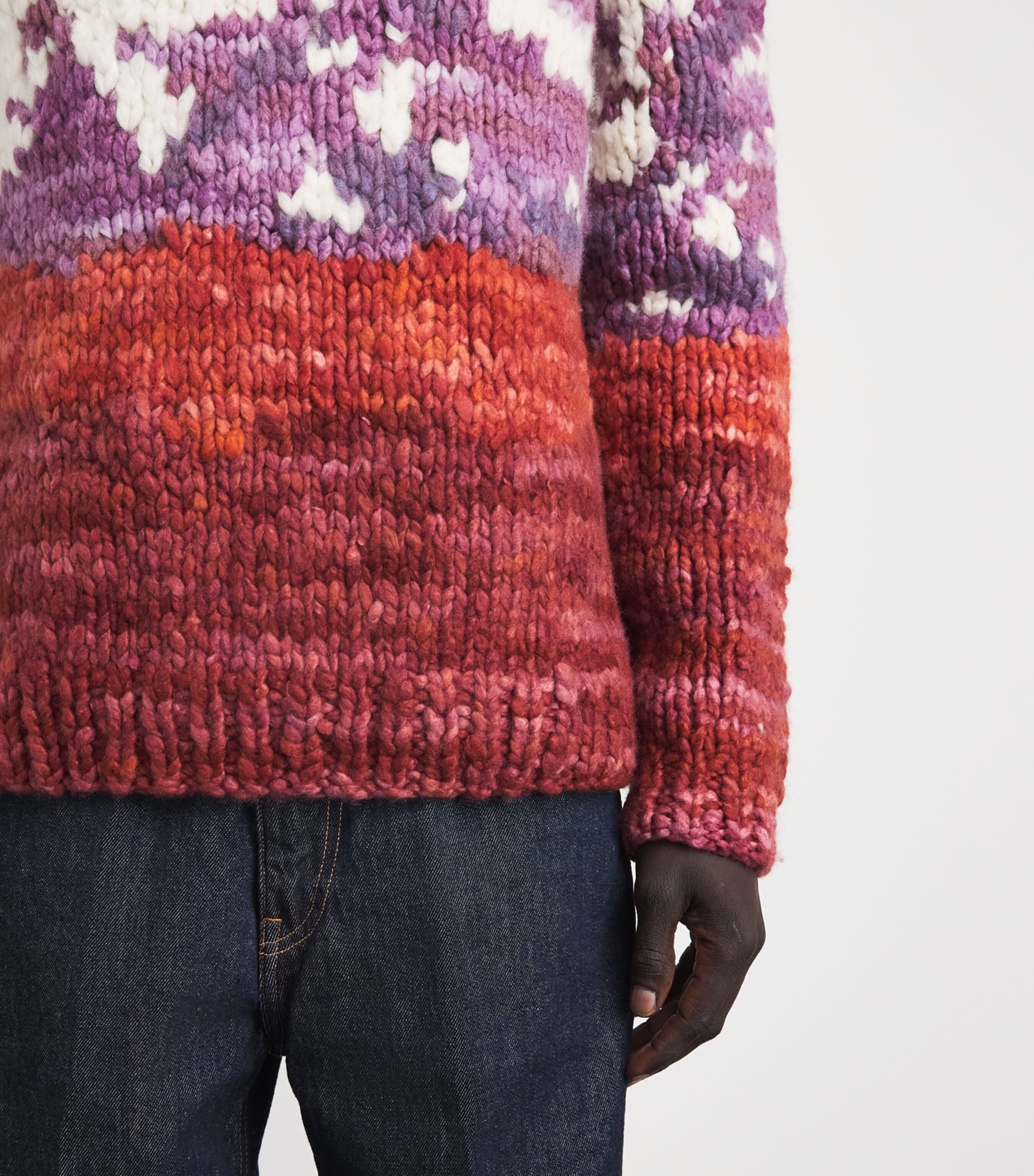 Gabriela Hearst Mens x Paul Smith Cashmere Sylphora Sweater Mountain Image 3