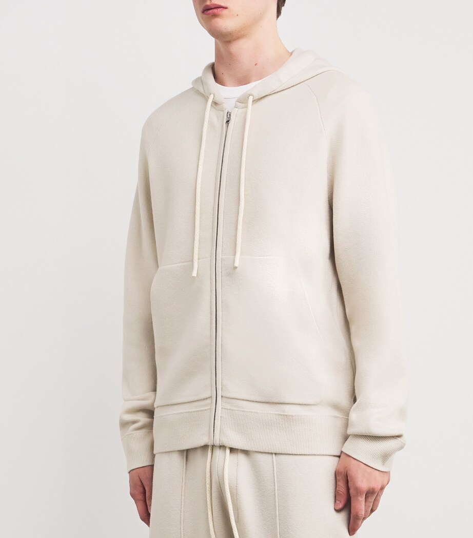 PAIGE Mens Jersey Cassano Hoodie Silver Drop Image 3