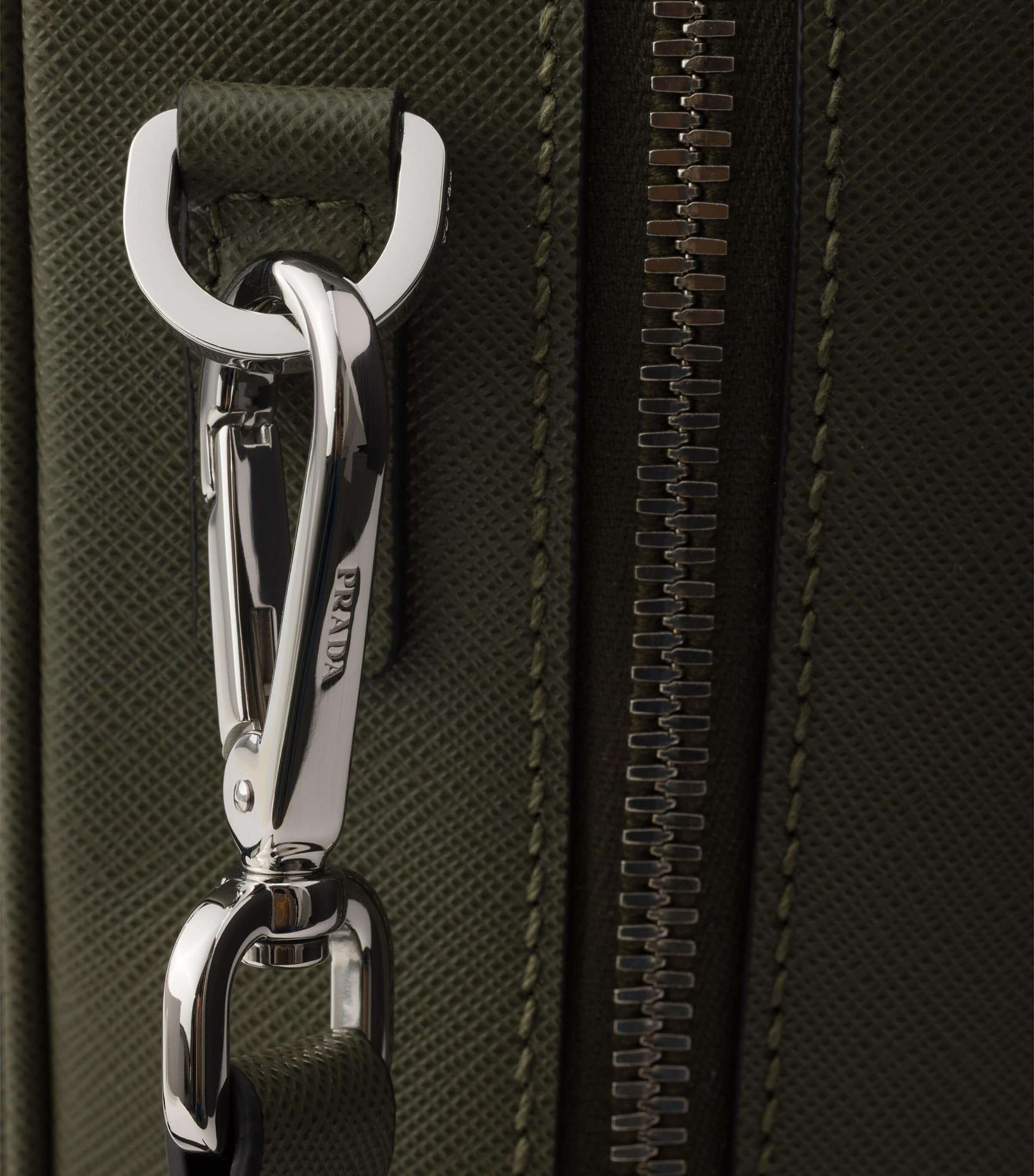 Prada Saffiano Leather Briefcase Image 5