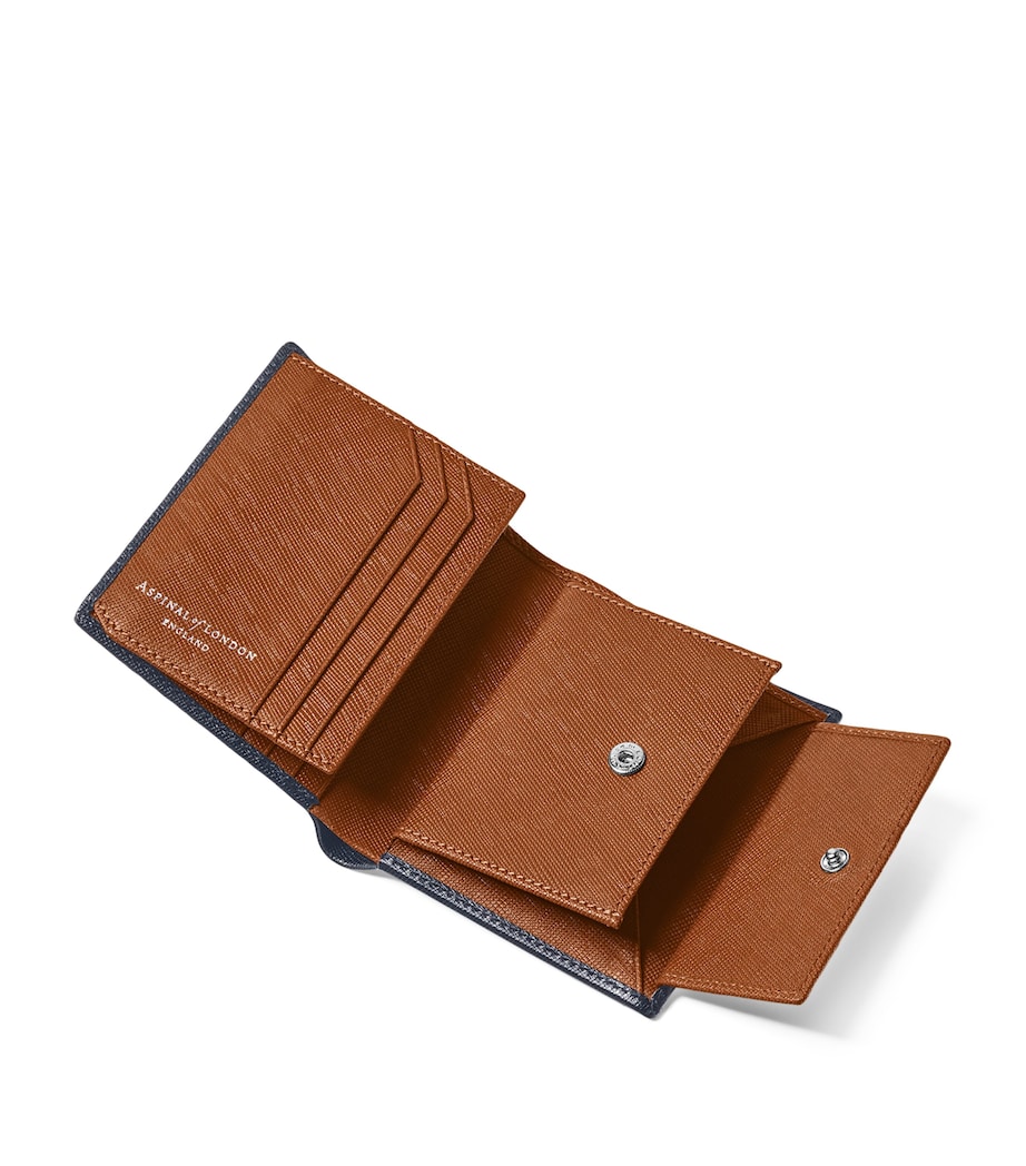 Leather Bi-Fold Wallet BLACK Image 4