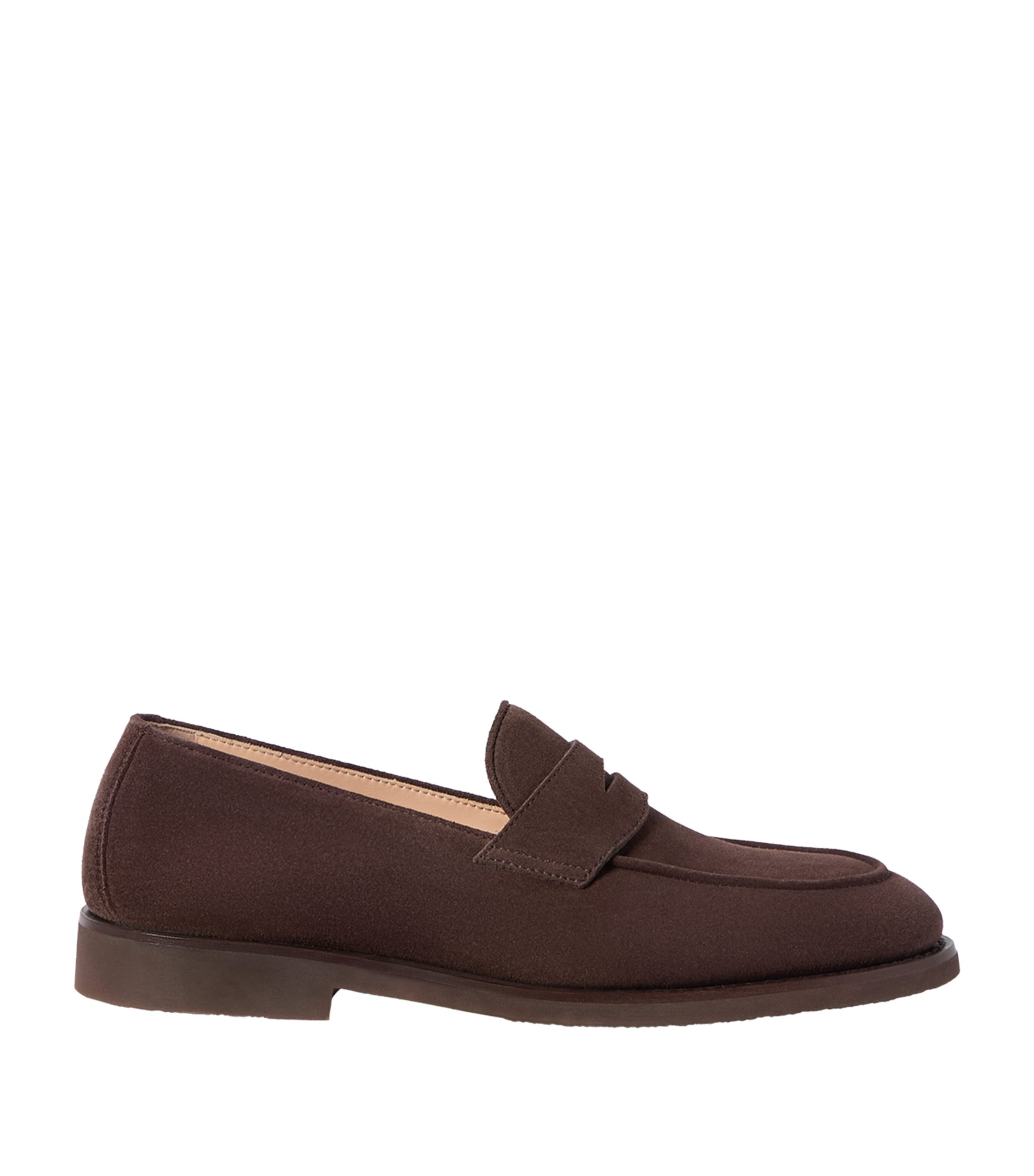Brunello Cucinelli Suede Loafer Sneakers Image 1