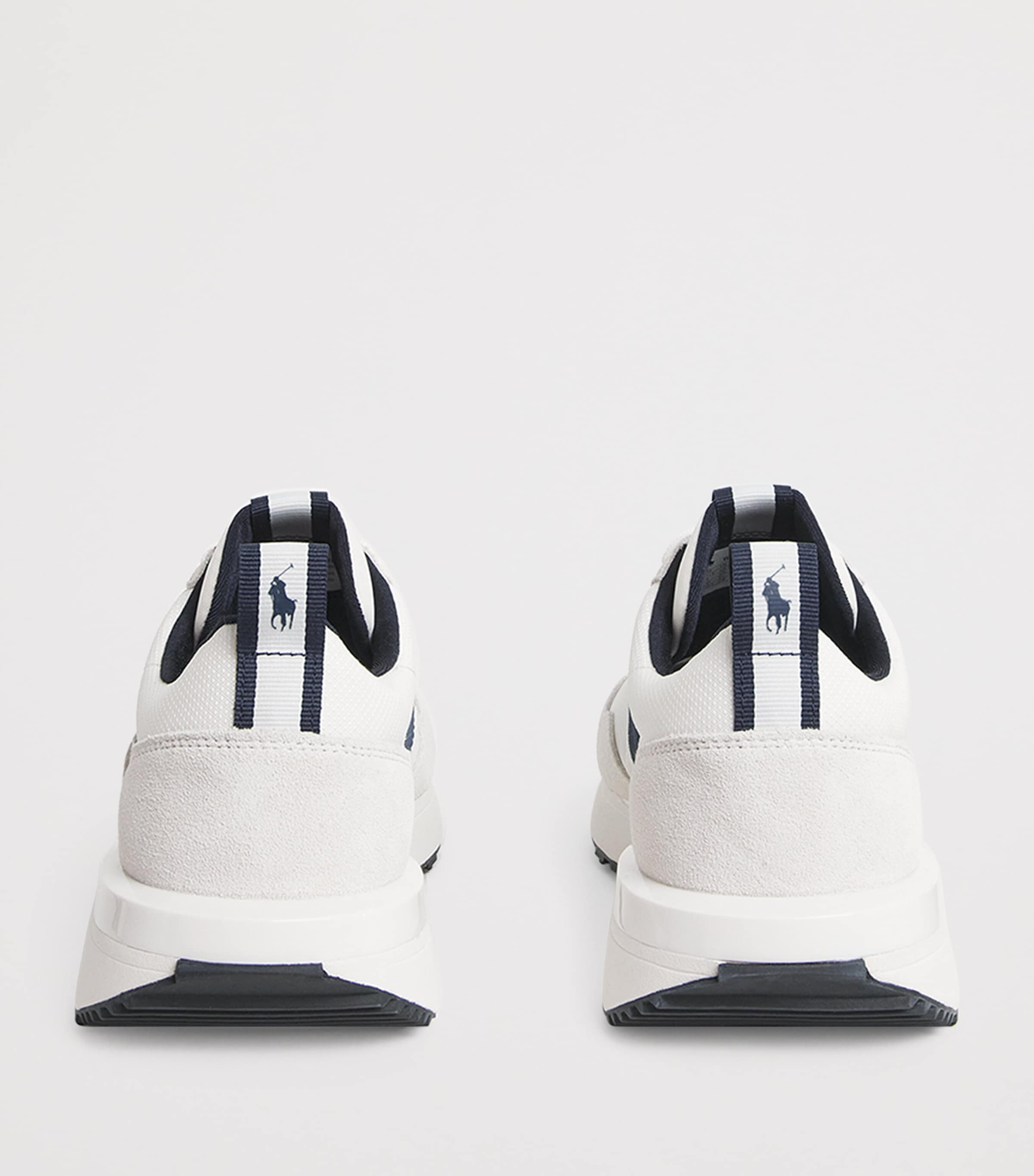 Polo Ralph Lauren Suede Train 89 Sneakers Hntr Nvy/dckwash Wht Image 5