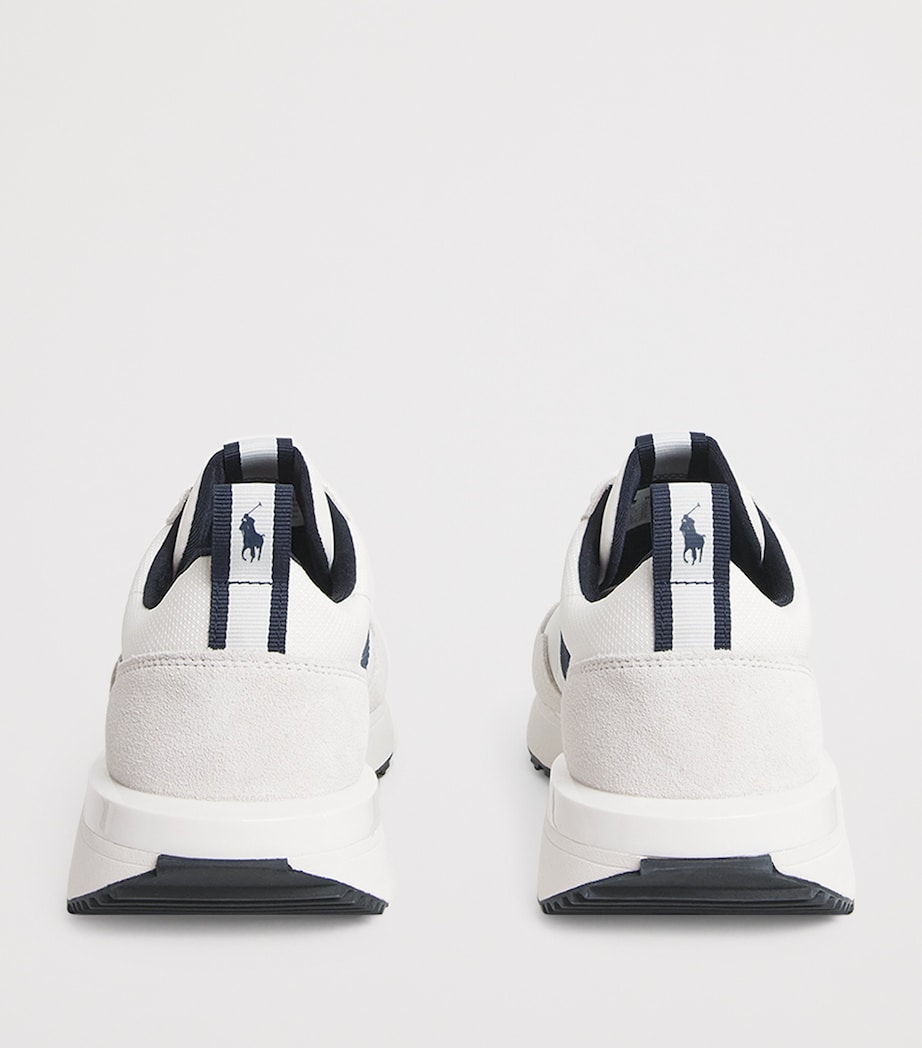 Polo Ralph Lauren Suede Train 89 Sneakers Hntr Nvy/dckwash Wht Image 5