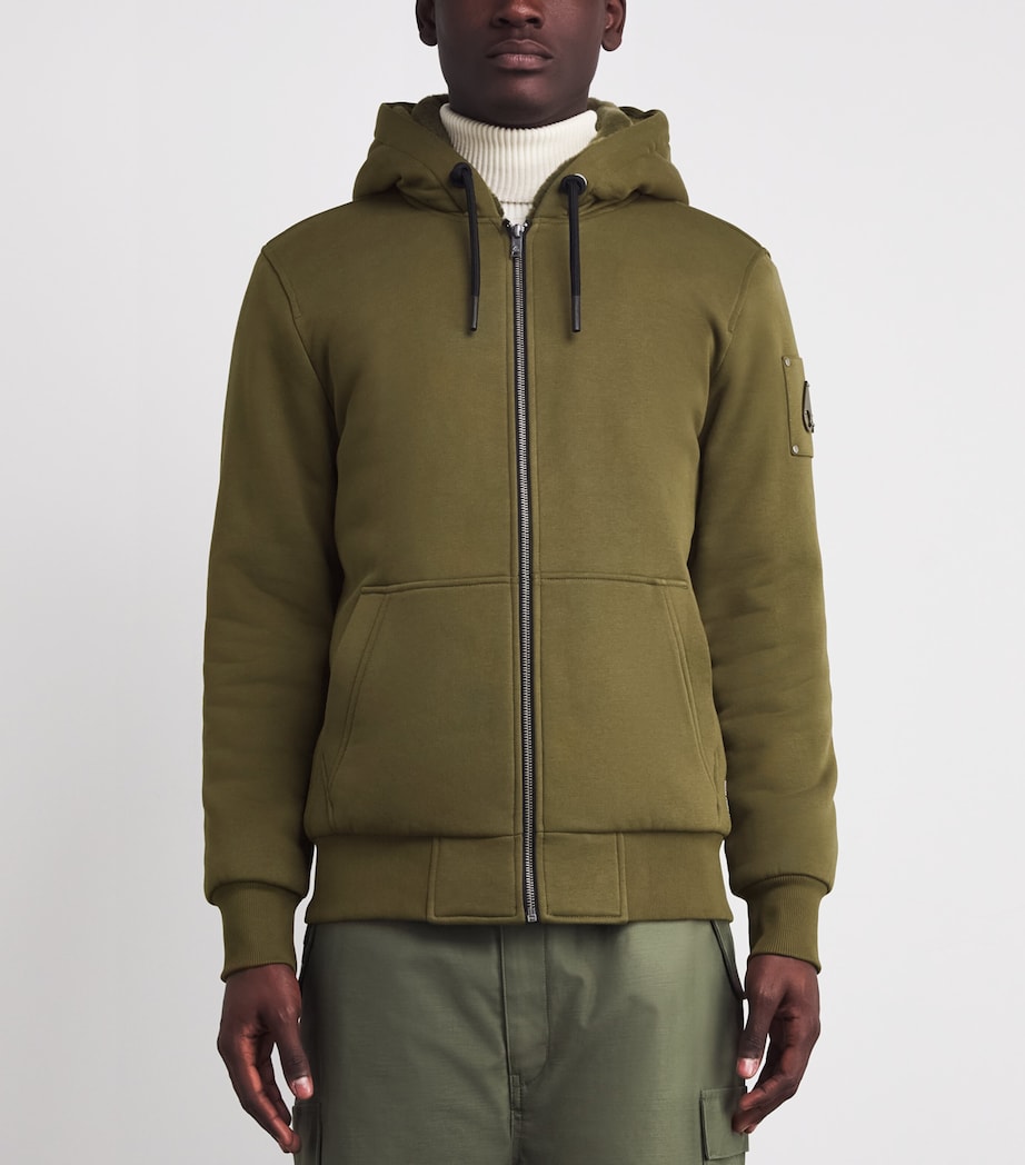 Zip-Up Bunny Hoodie MOSS W/MOSS - 1484 Image 3