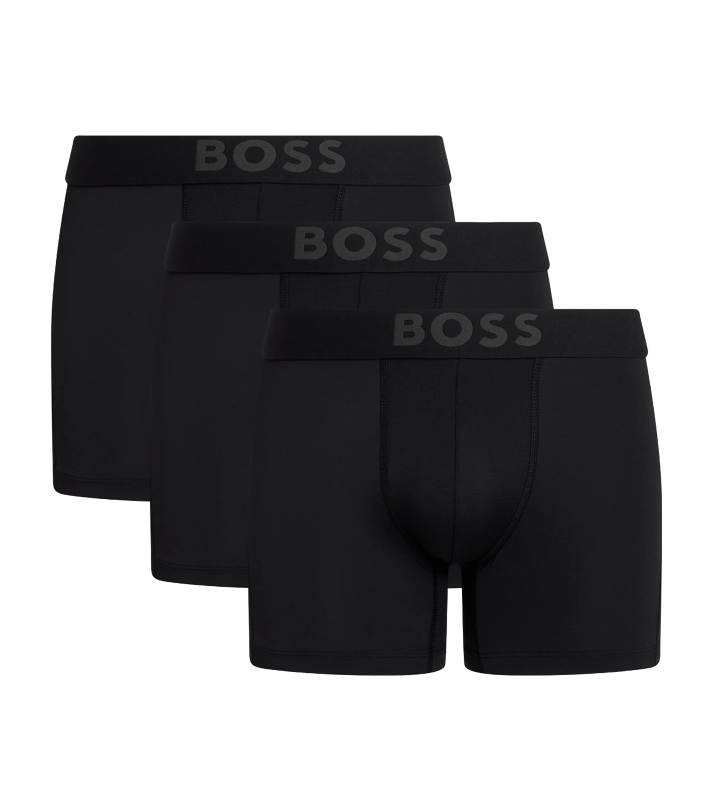 Hugo Boss Boss Active Boxer Briefs In Black