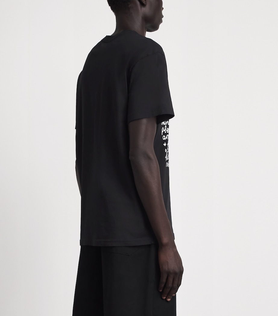 Vivienne Westwood Mens Cotton Printed T-Shirt Black Image 5