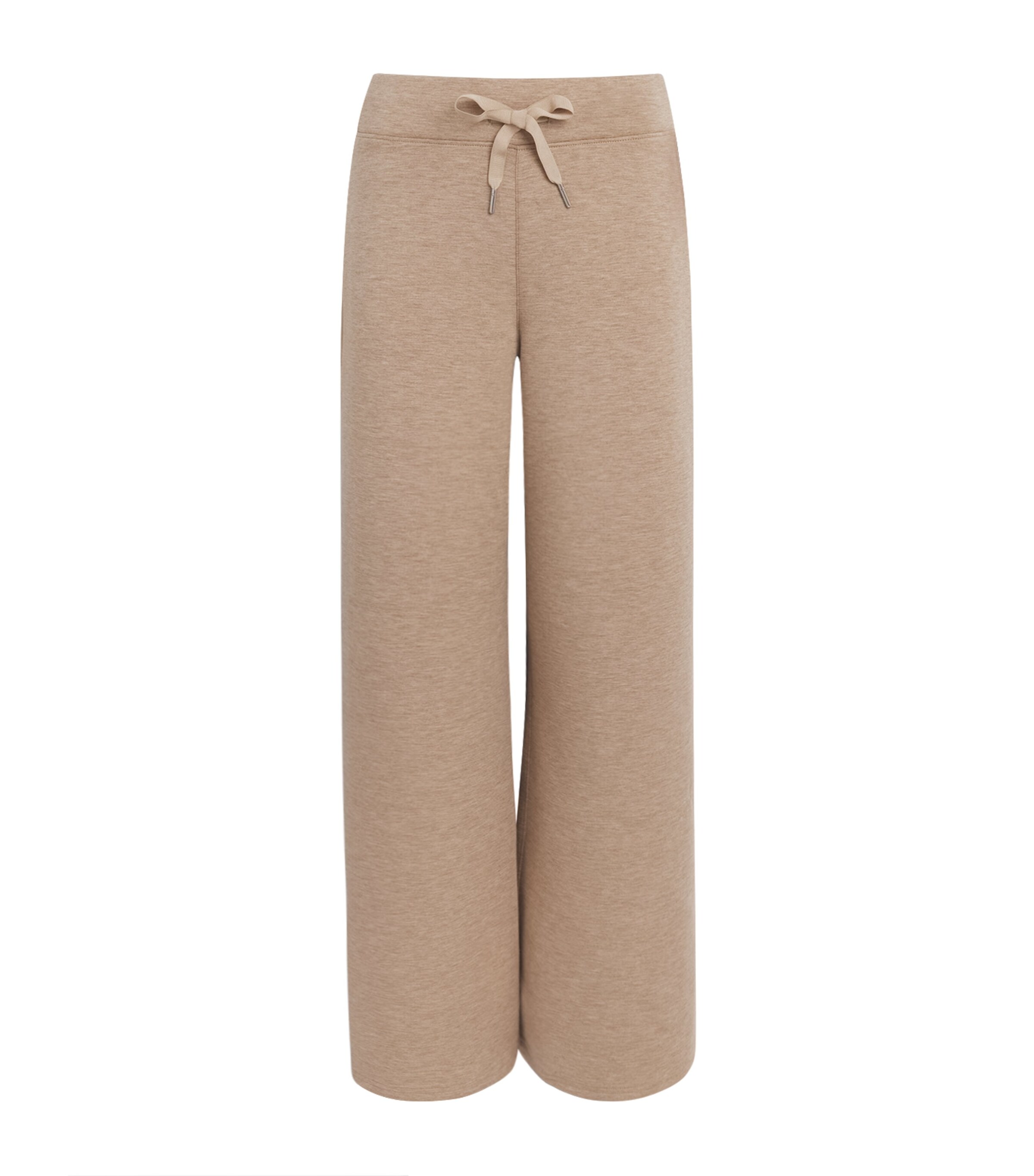 SPANX Womens SPANX AirEssentials Wide-Leg Sweatpants Dune Heather Image 1