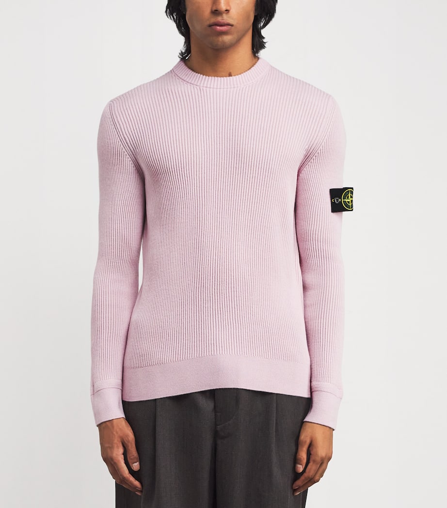 Virgin Wool Sweater V0080 Image 3