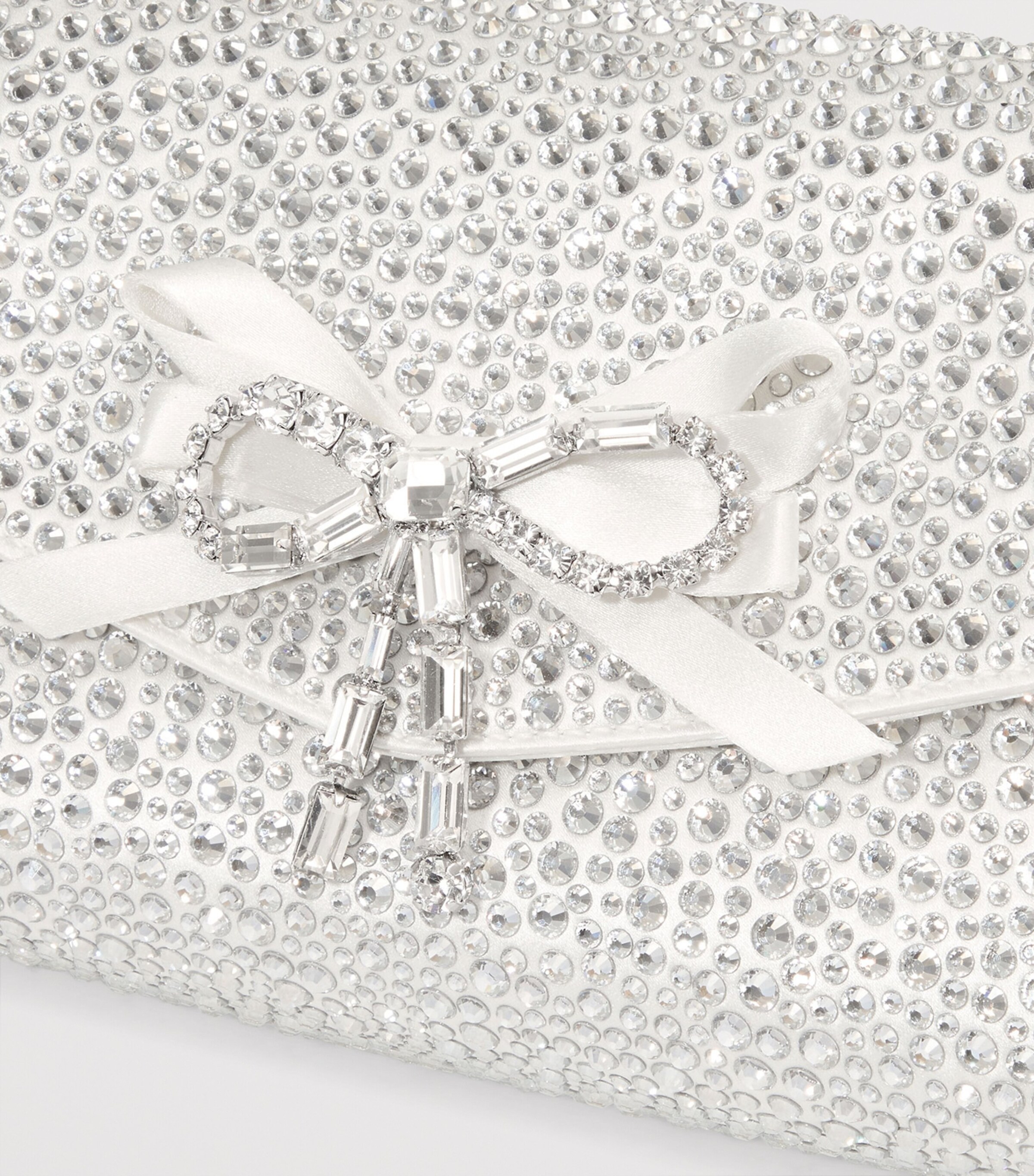 Jimmy Choo Soft Bow Mini Bag Ivory/silver Image 4