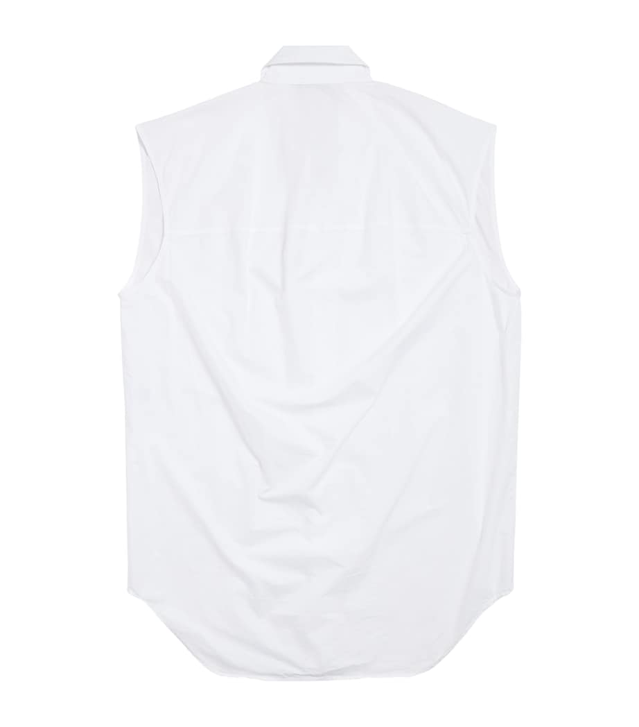 Cotton Cocoon Shirt Dress 9040 Image 2