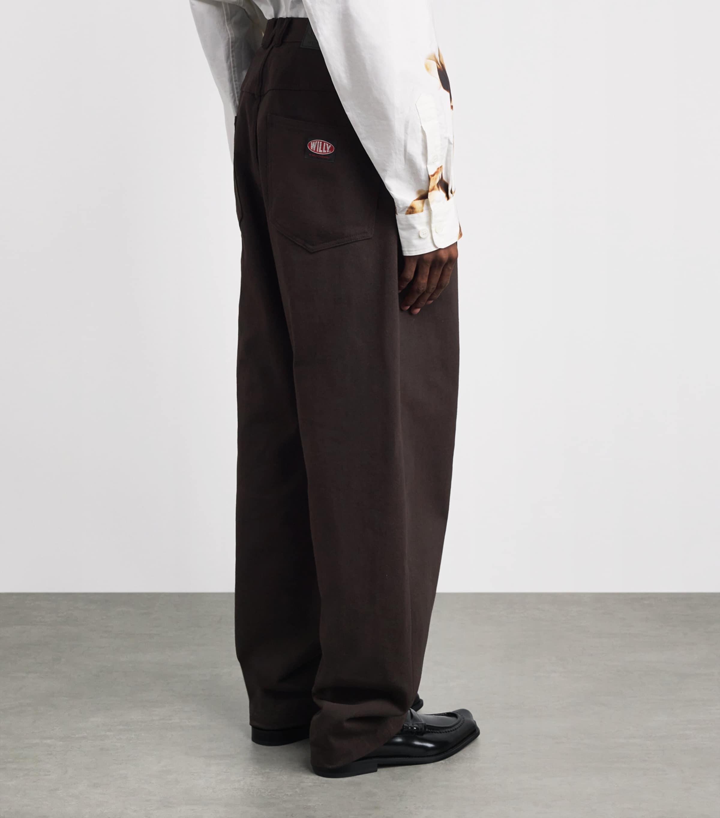 Bad Boy Wide-Leg Jeans CHOCOLATE Image 4