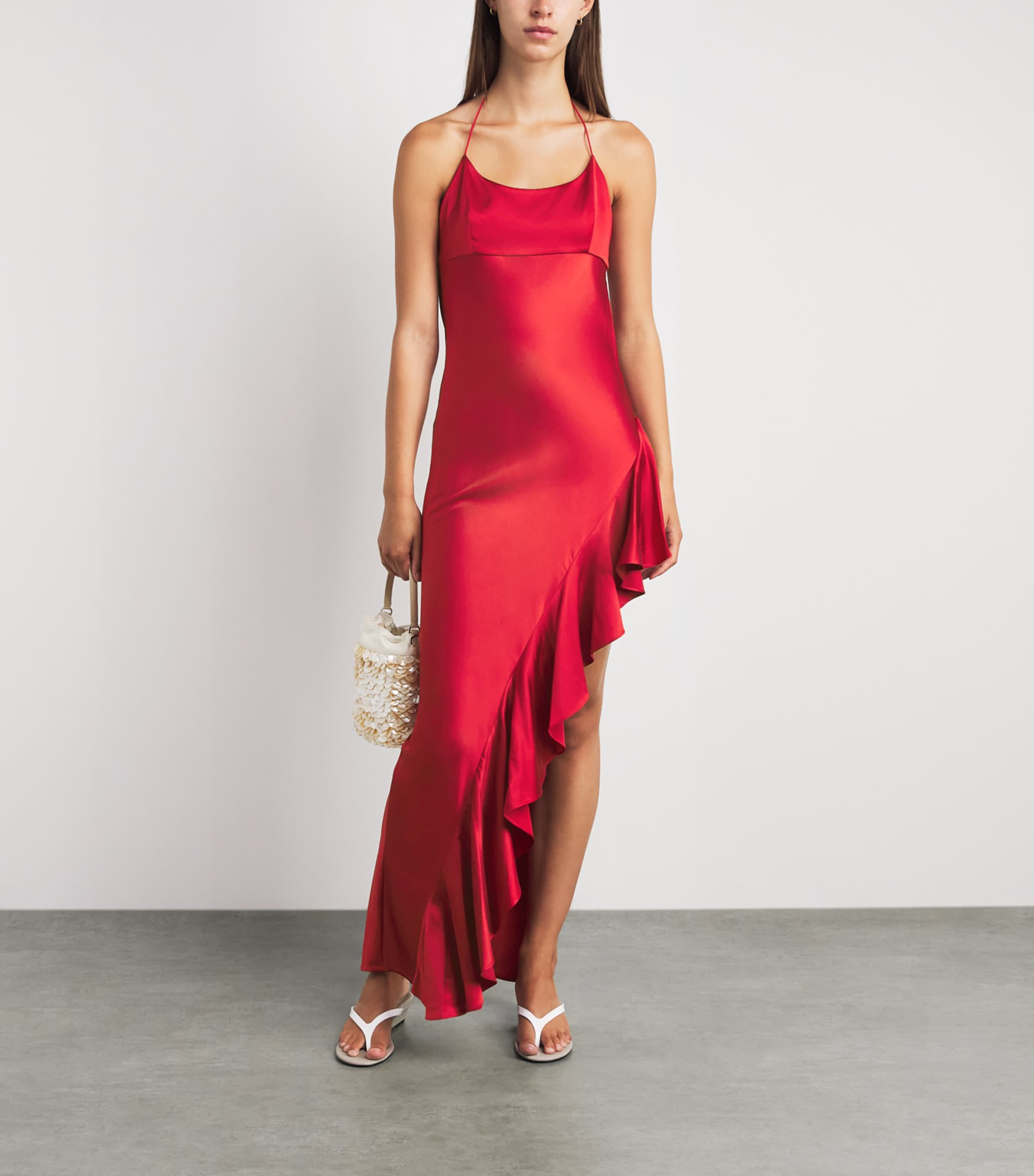 Alice+Olivia Womens Palma Maxi Dress Hibiscus Image 2