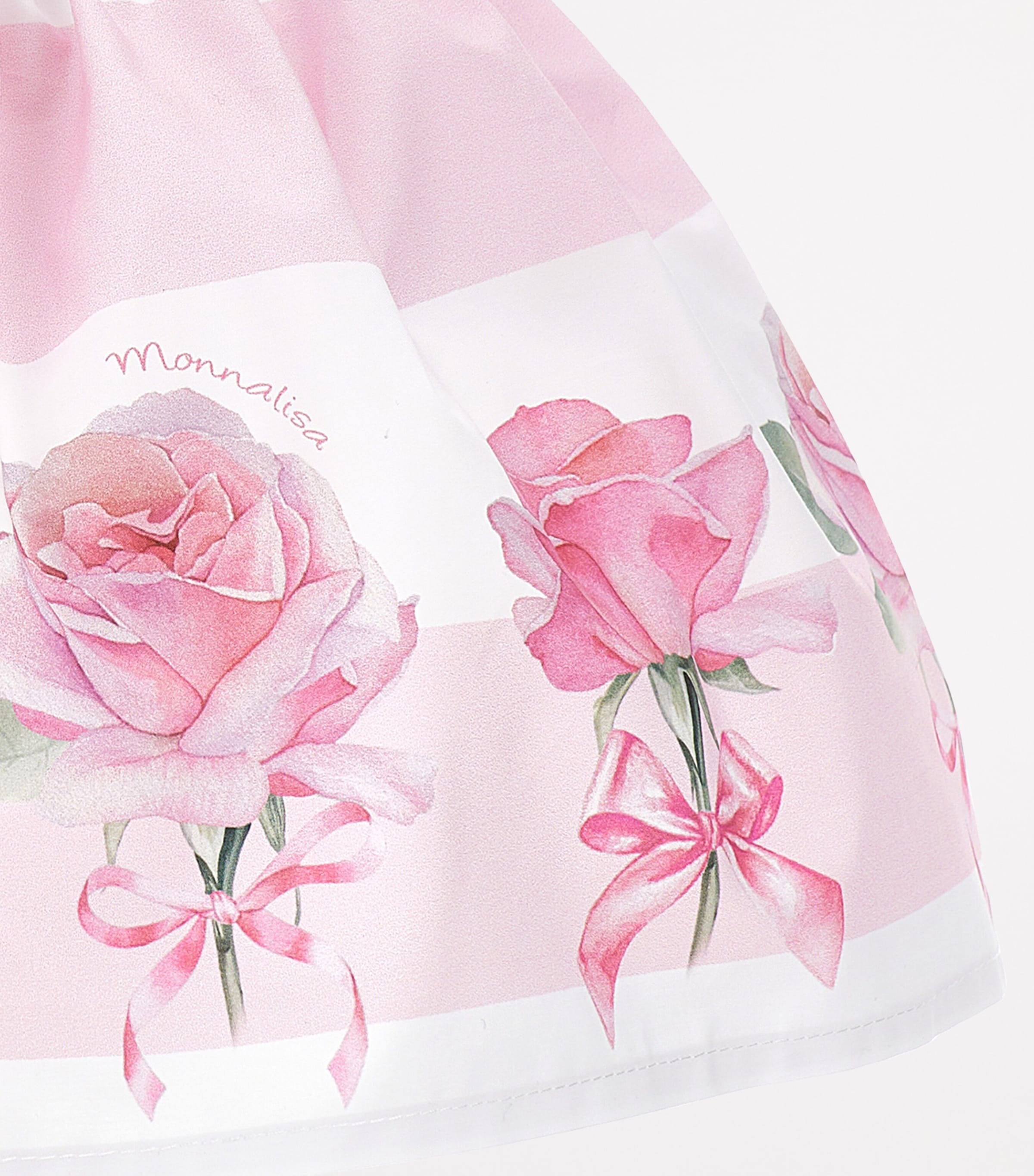 Rose Motif Stripe Skirt (3 Months - 3 Years) BIANCO+ROSAFAIRYTALE Image 3