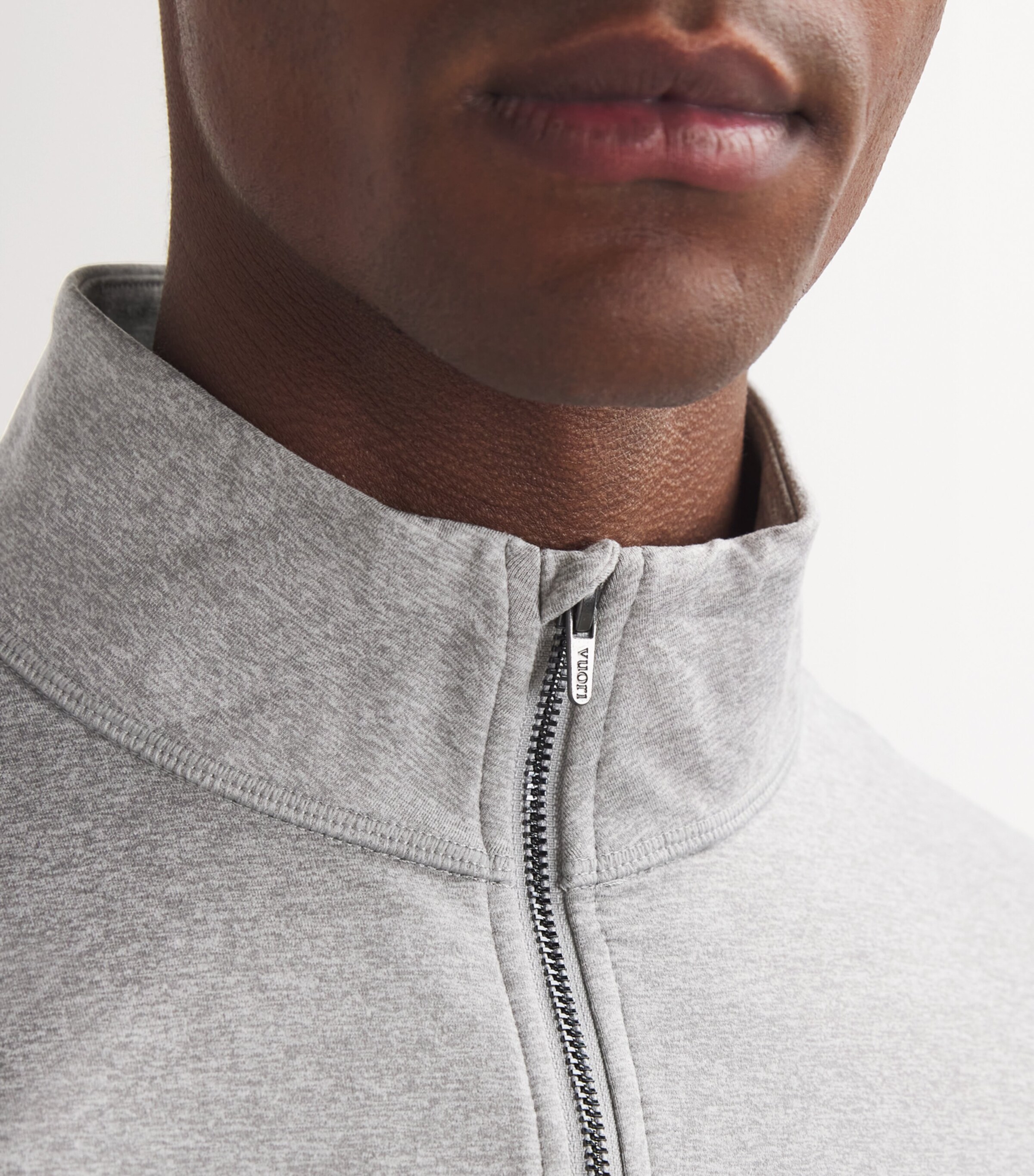 VUORI Grey Half-Zip Coronado Sweater | Harrods US