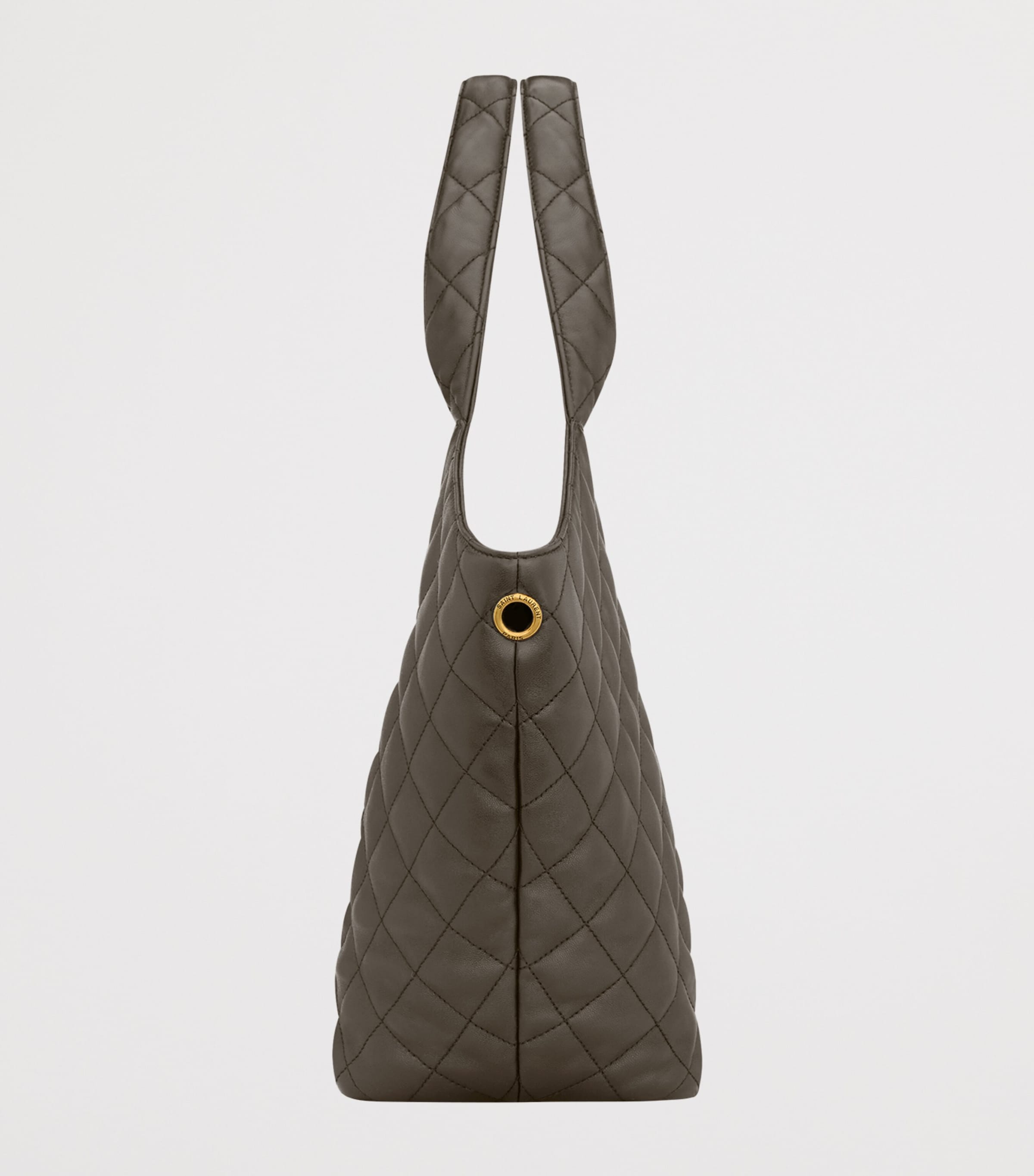 Saint Laurent Womens Medium Icare Quilted Tote Bag Image 2