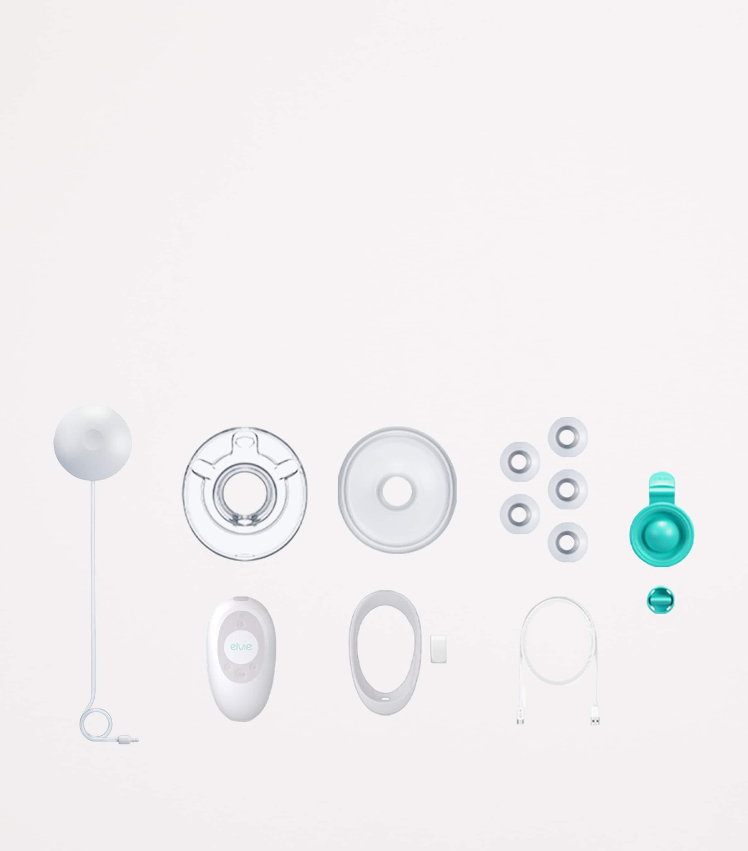 Stride 2 Single Electric Breast Pump TRANSPARENT Image 2