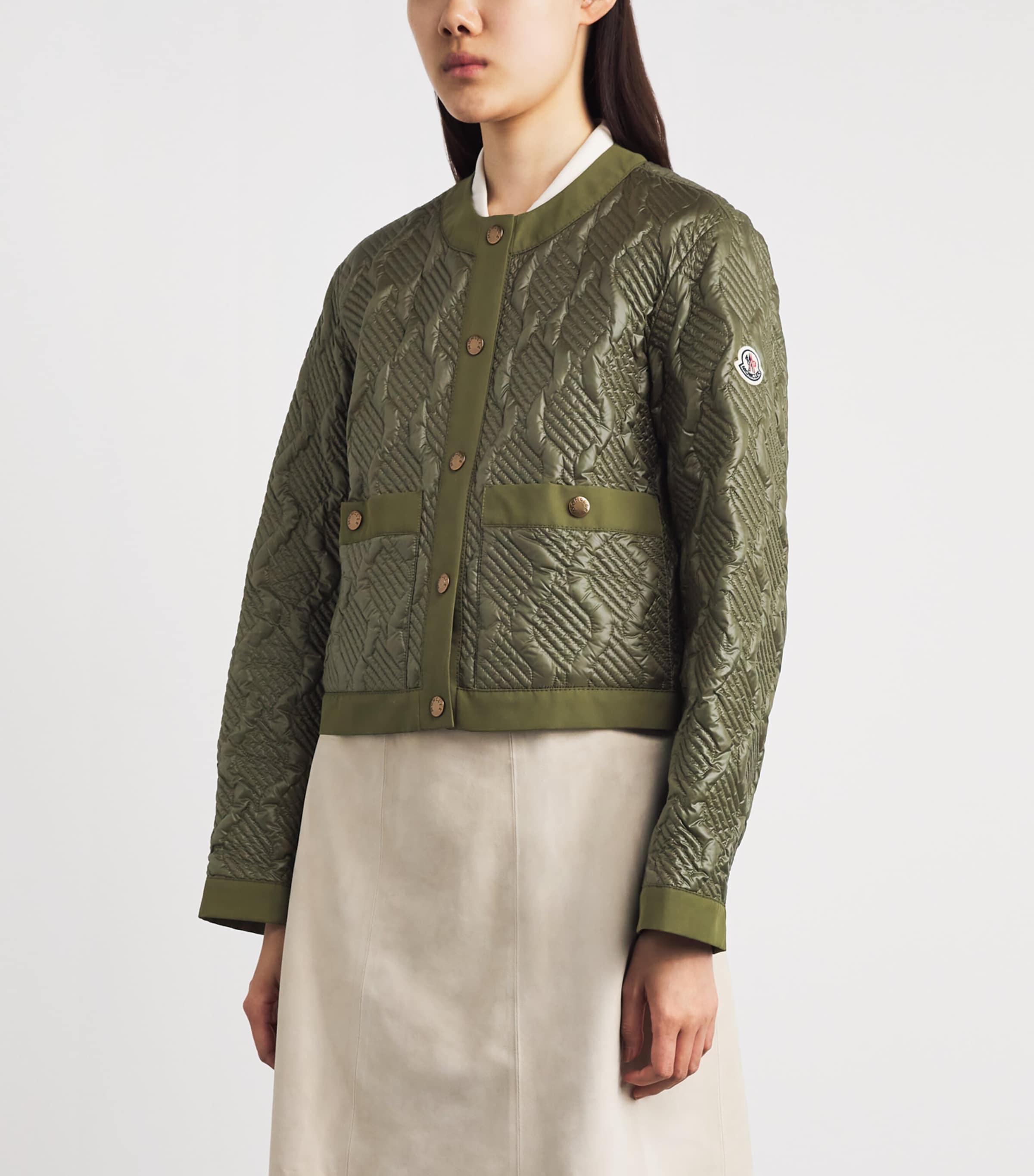 Moncler Womens Down Libellule Jacket Image 4