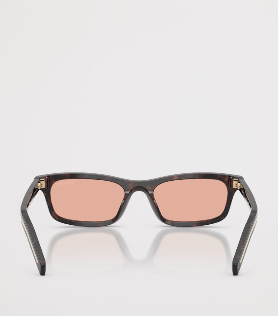Prada Acetate Pillow Sunglasses Brown Image 4